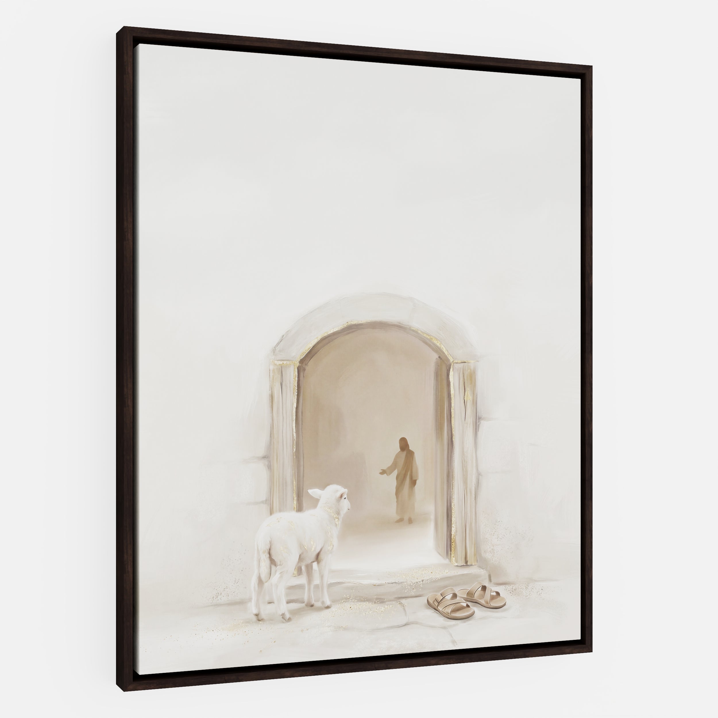 Lamb at the Threshold - Canvas