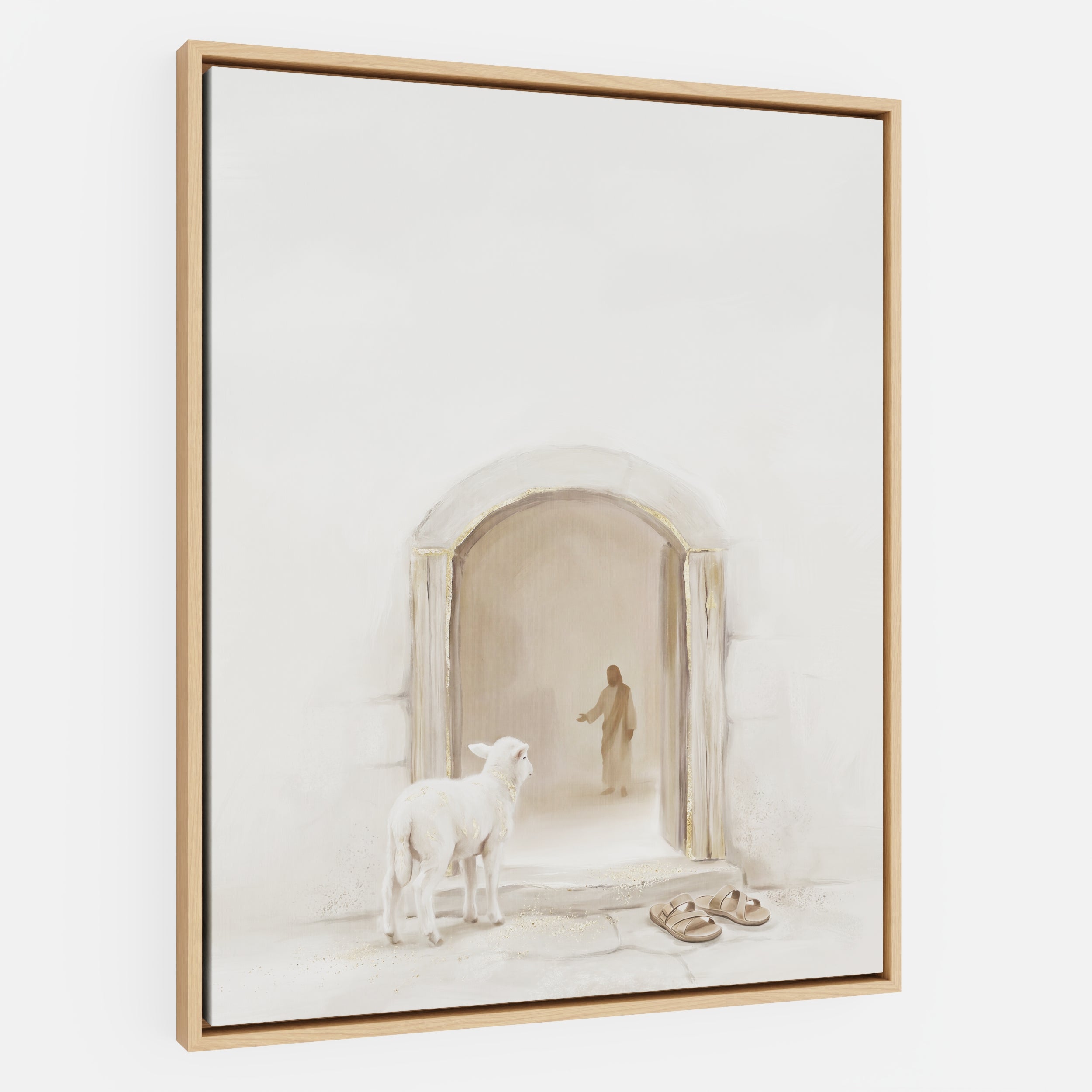 Lamb at the Threshold - Canvas