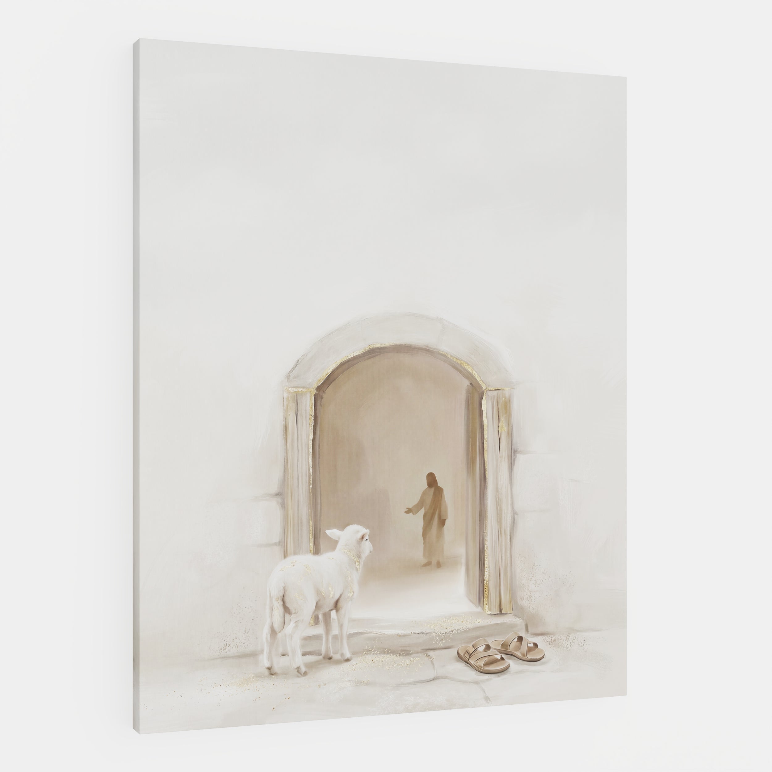 Lamb at the Threshold - Canvas