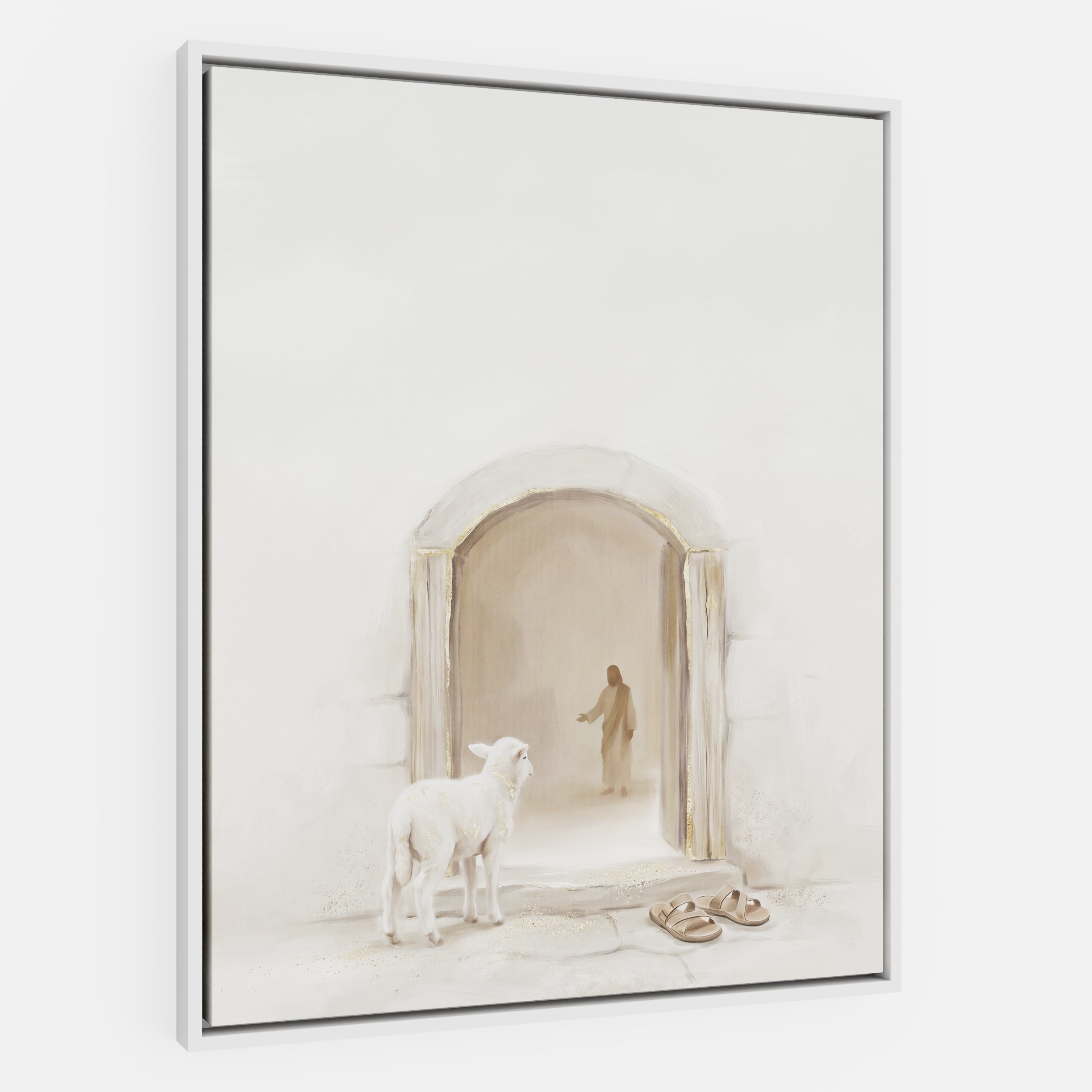 Lamb at the Threshold - Canvas
