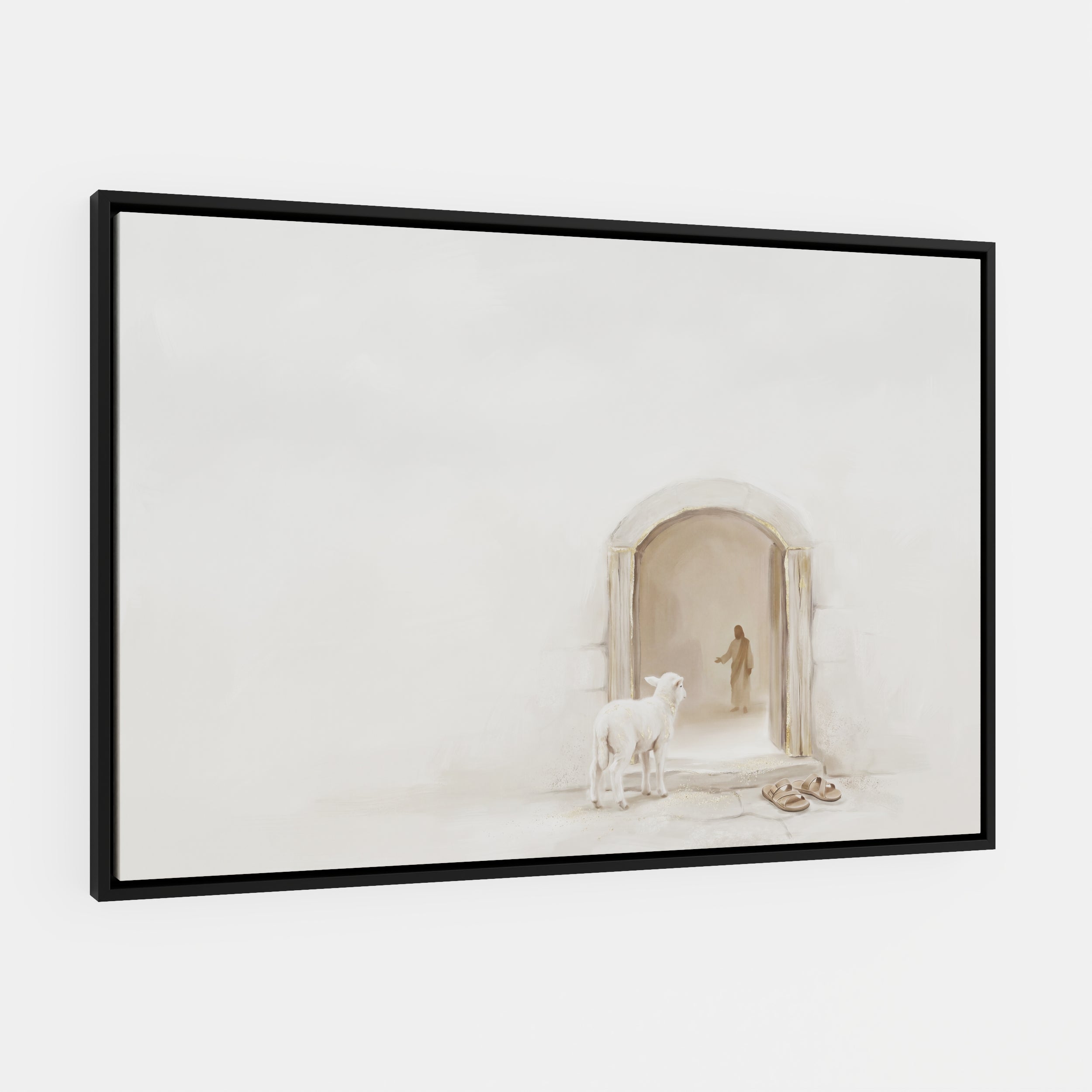 Lamb at the Threshold - Canvas