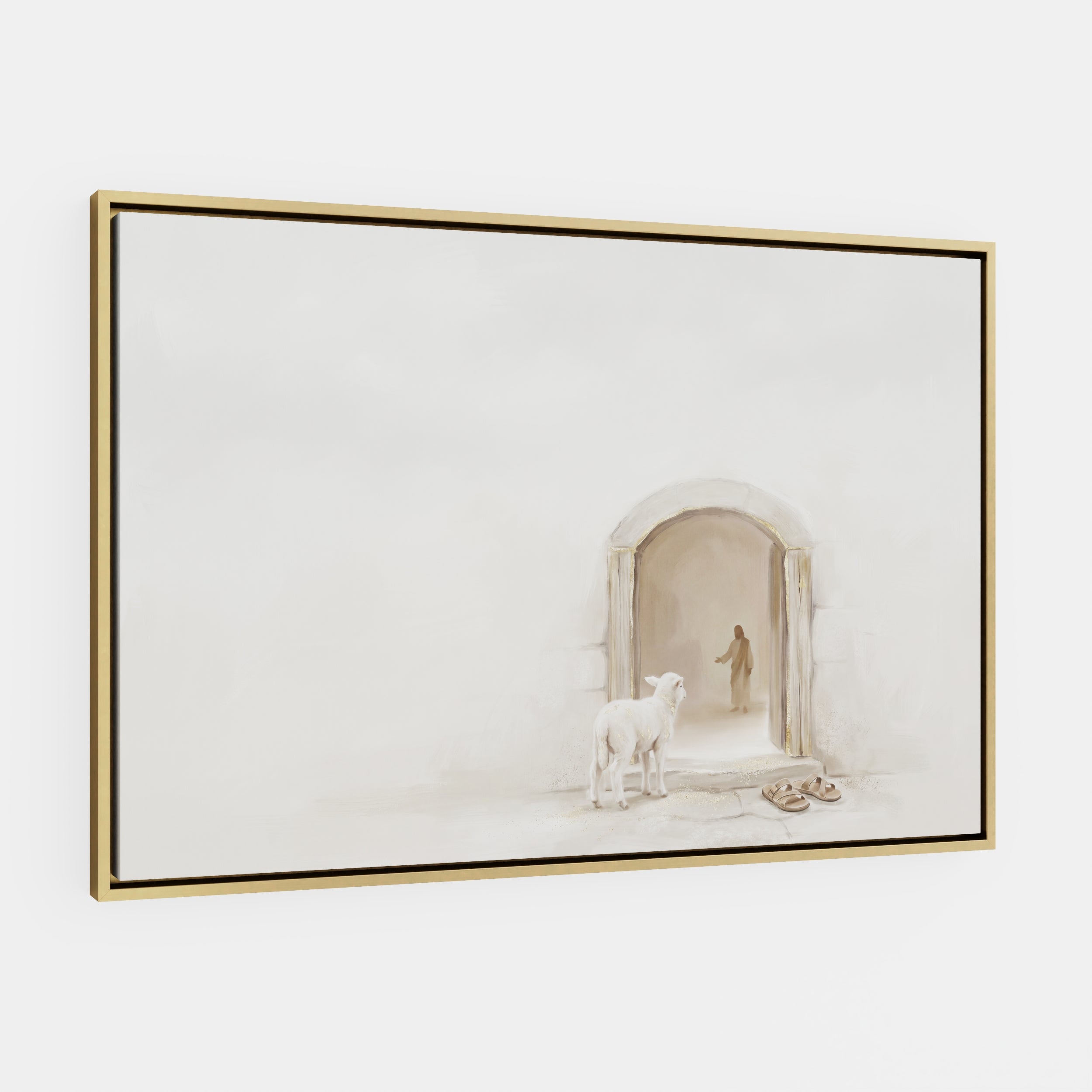 Lamb at the Threshold - Canvas