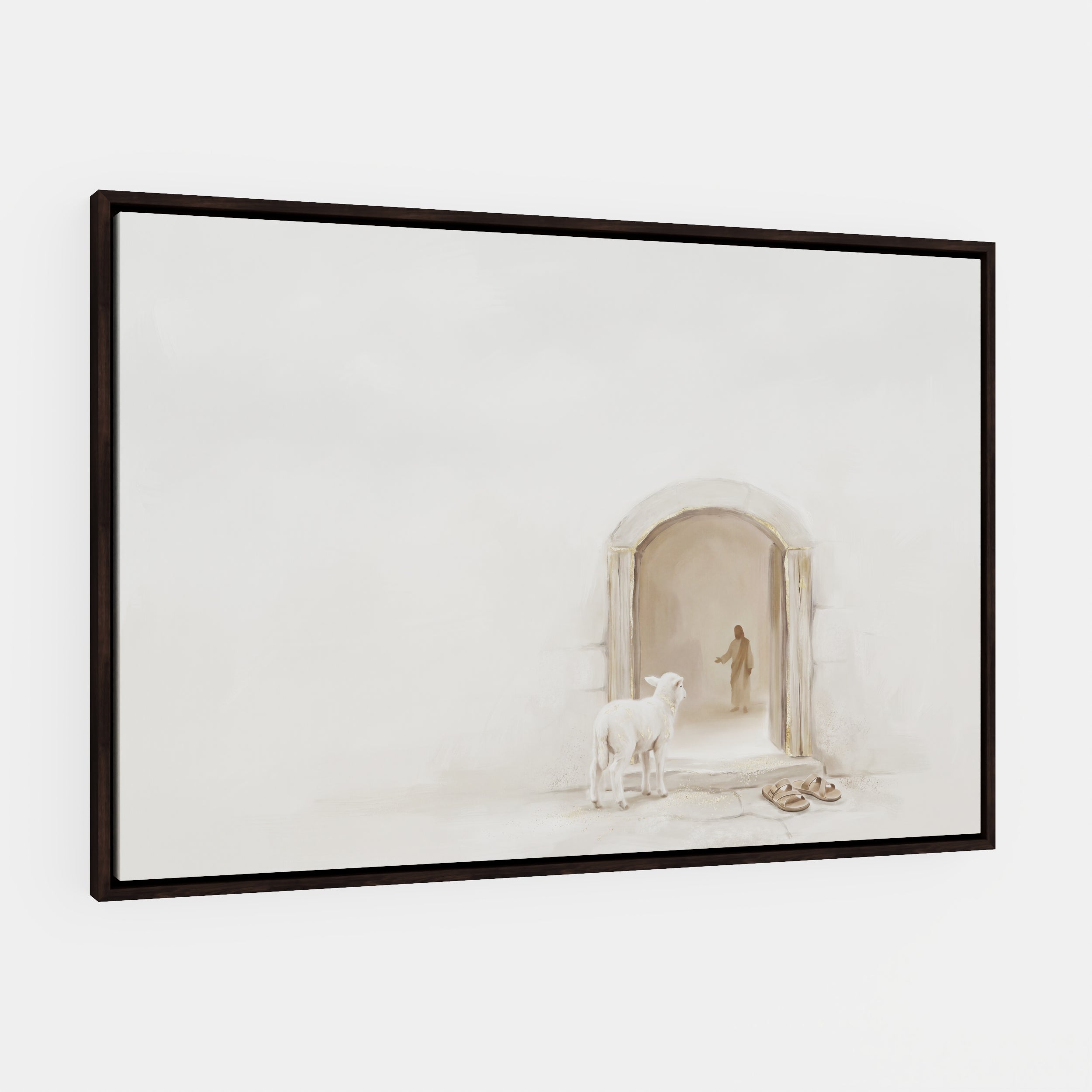 Lamb at the Threshold - Canvas