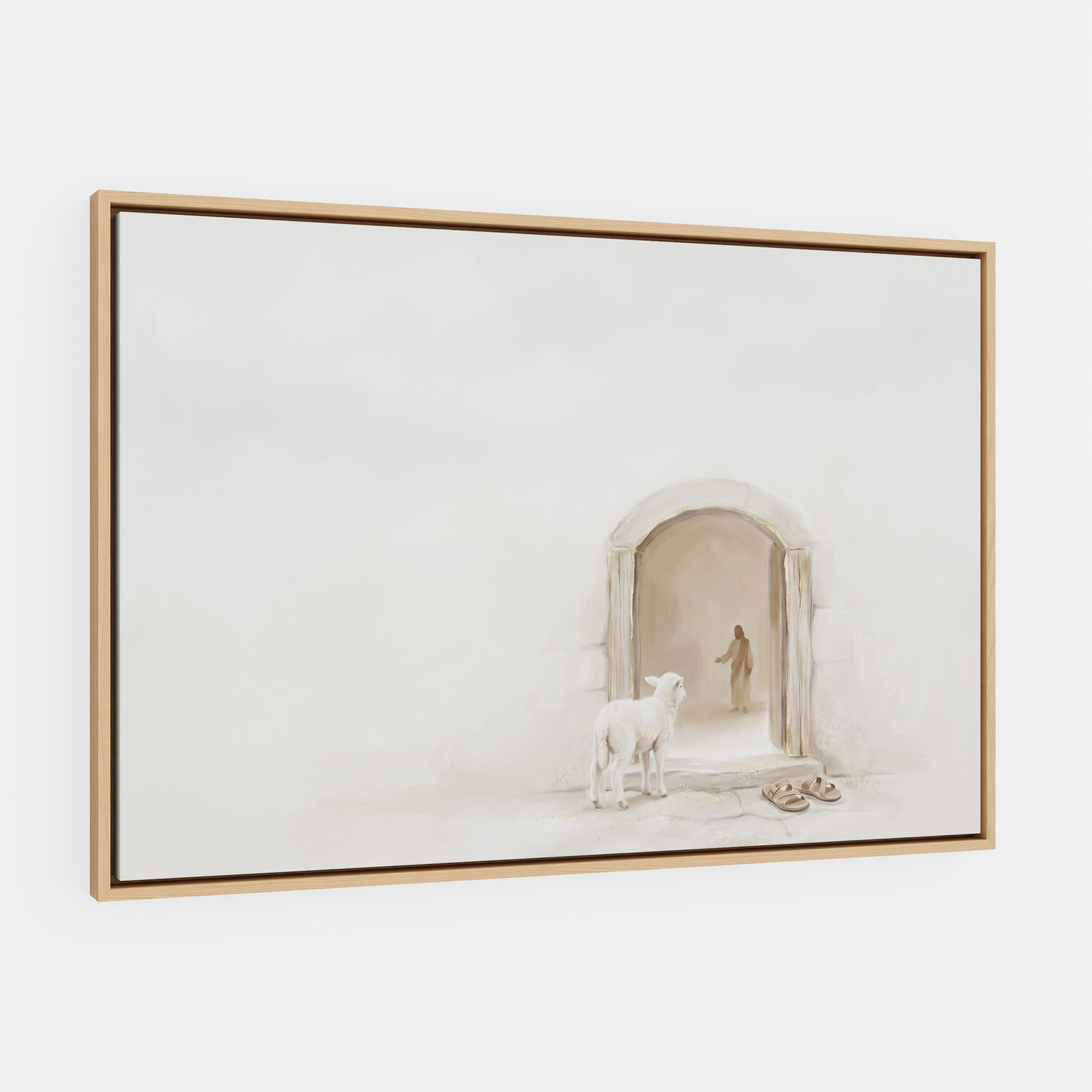 Lamb at the Threshold - Canvas