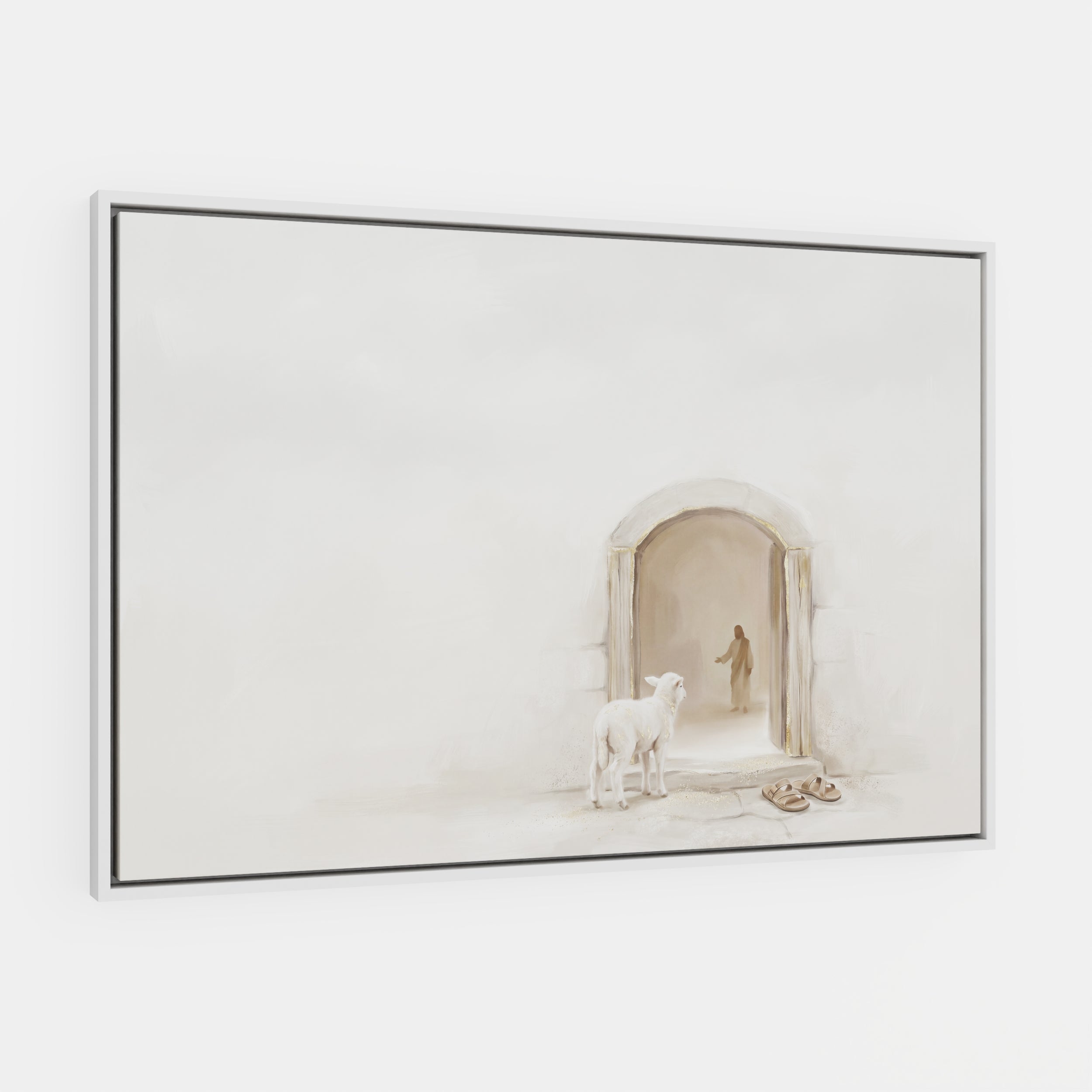 Lamb at the Threshold - Canvas