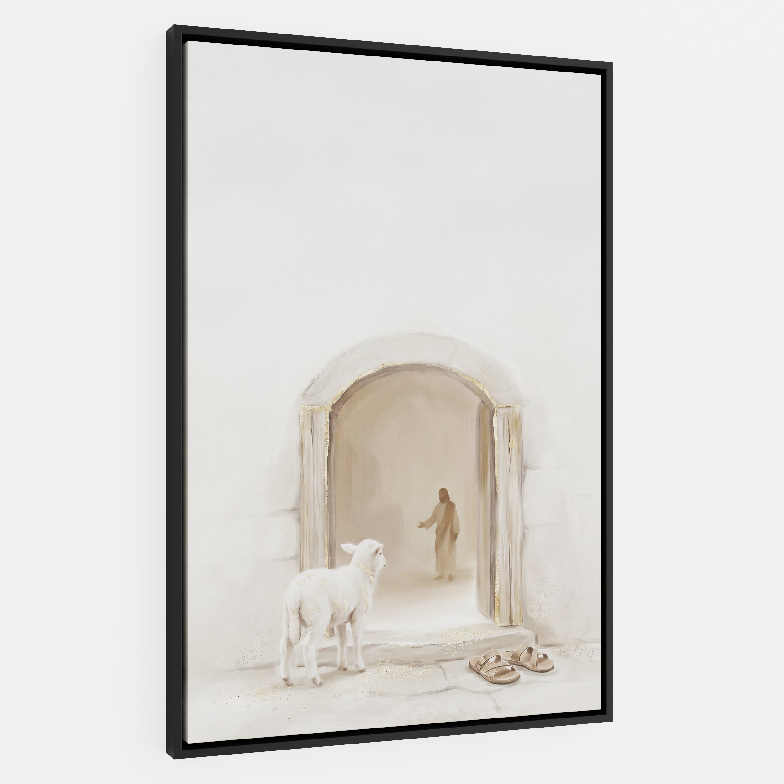 Lamb at the Threshold - Canvas