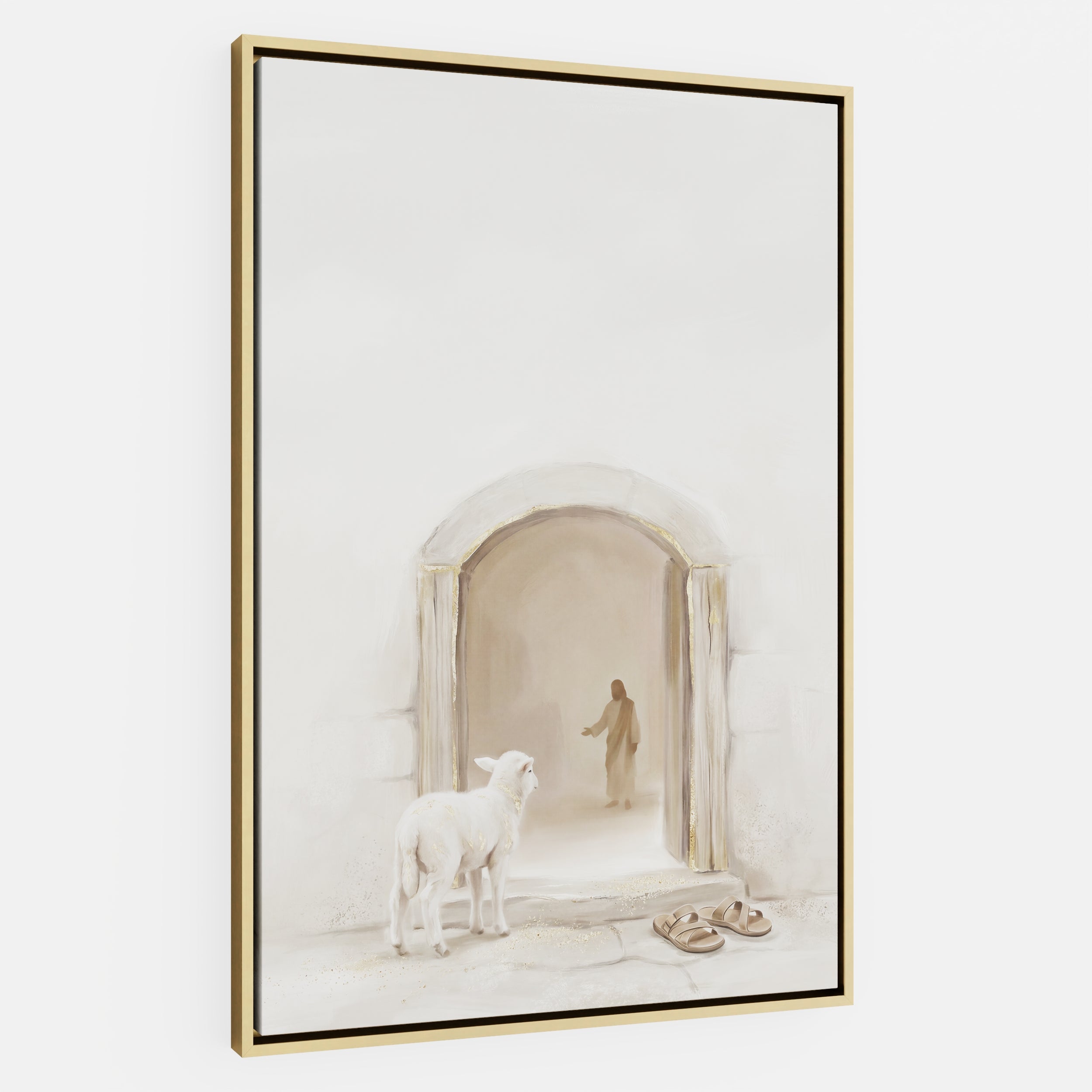 Lamb at the Threshold - Canvas