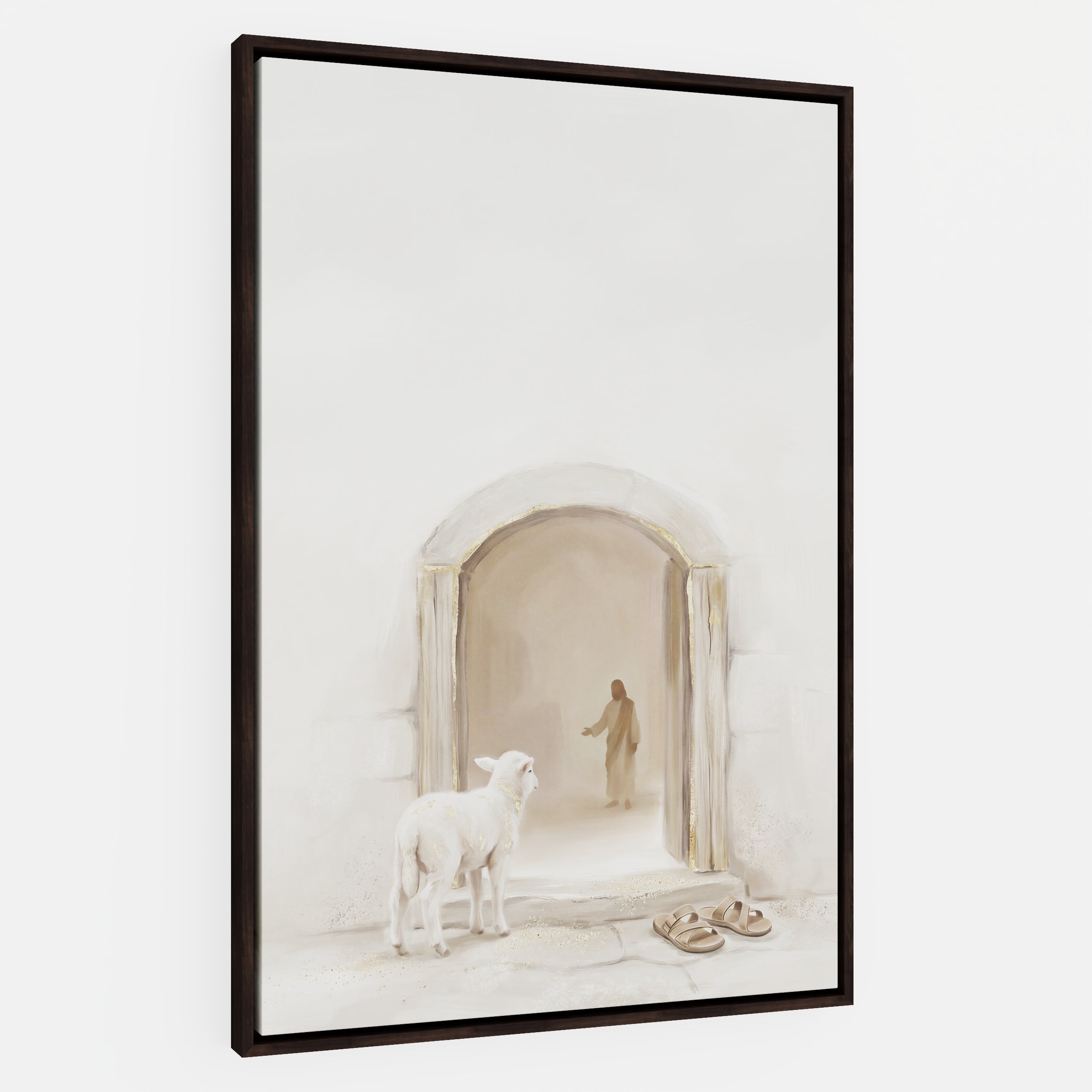 Lamb at the Threshold - Canvas