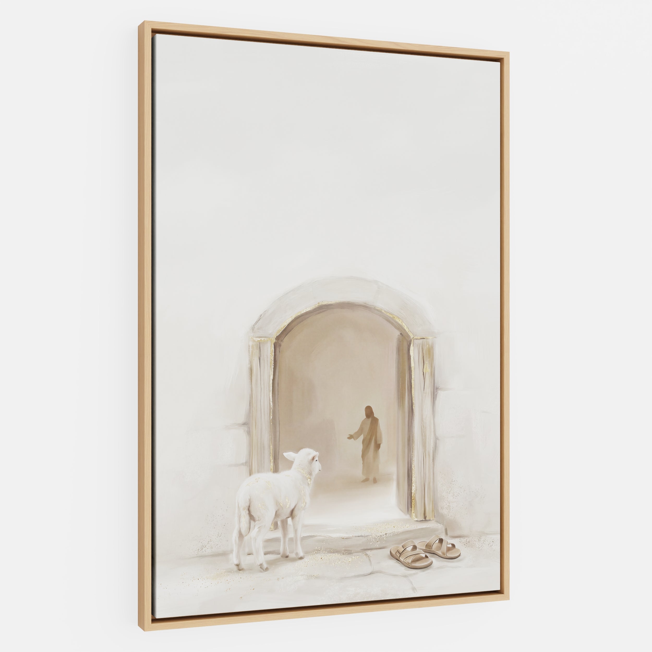 Lamb at the Threshold - Canvas