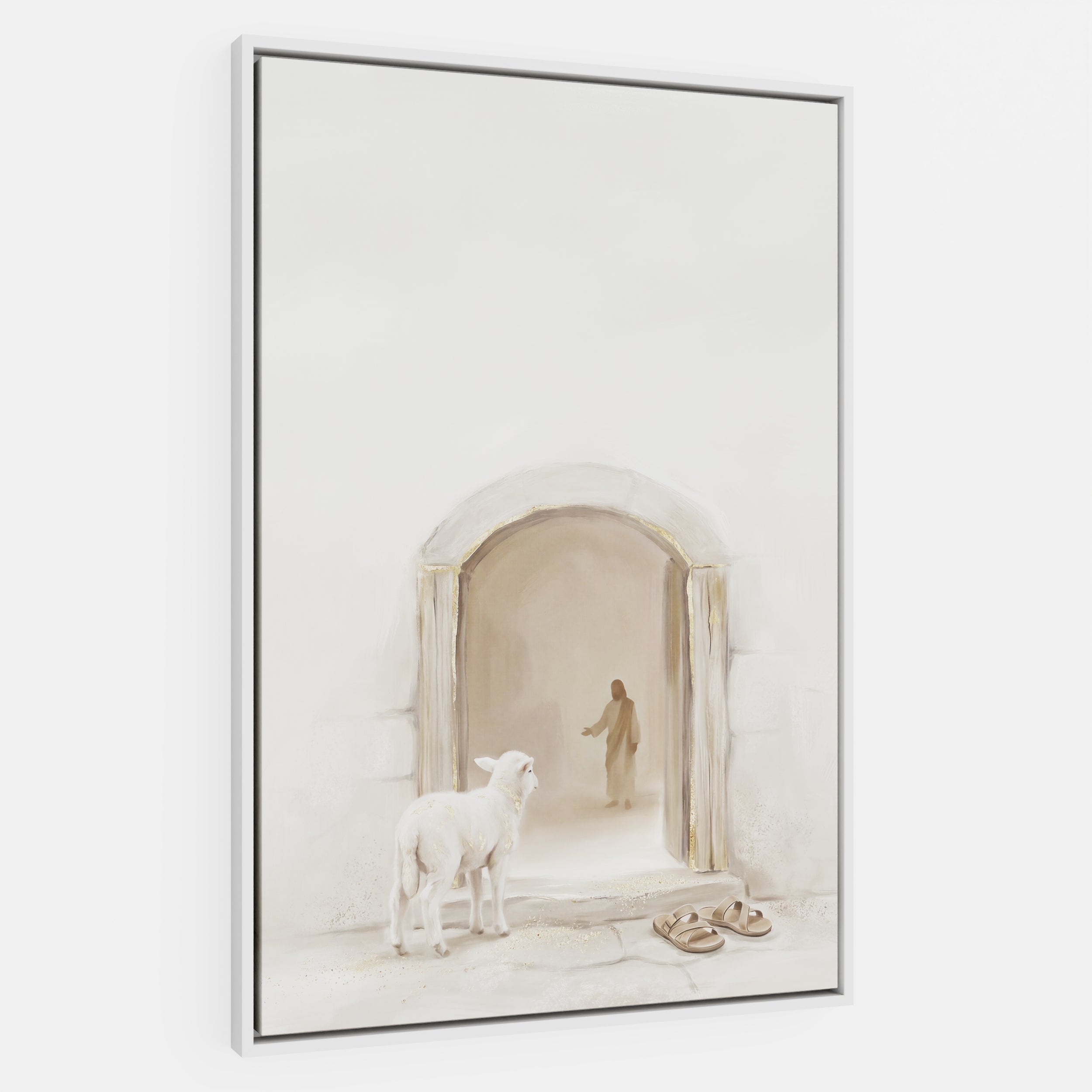 Lamb at the Threshold - Canvas