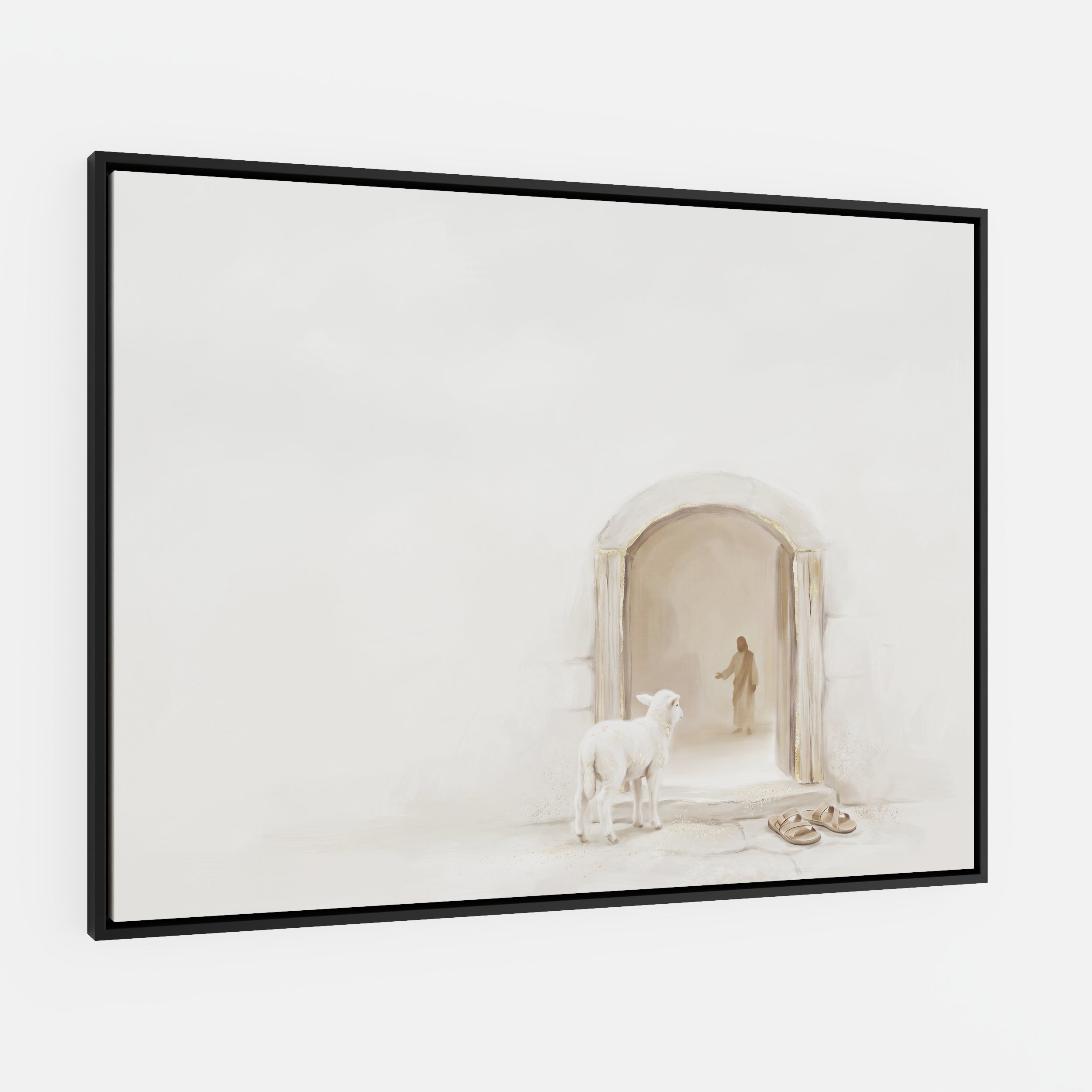 Lamb at the Threshold - Canvas