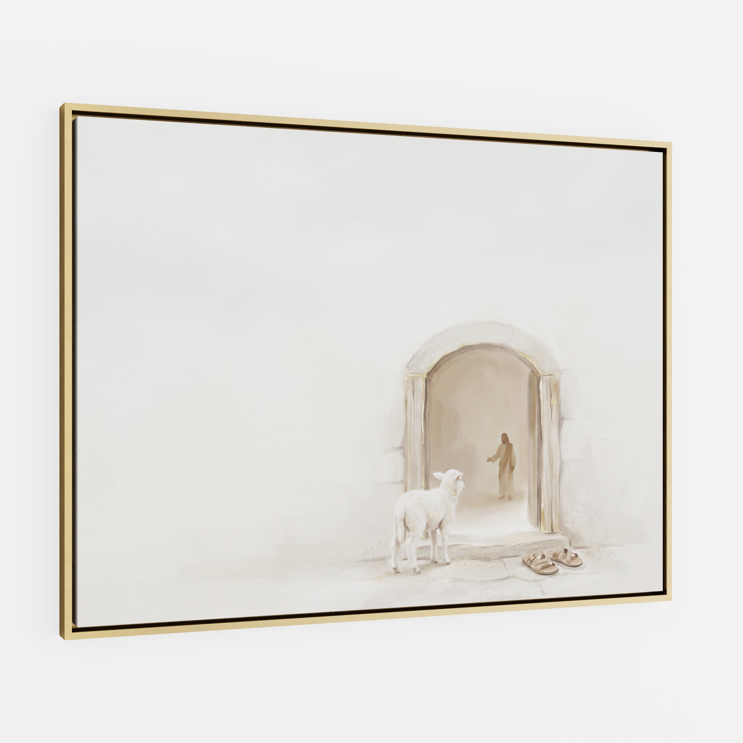 Lamb at the Threshold - Canvas
