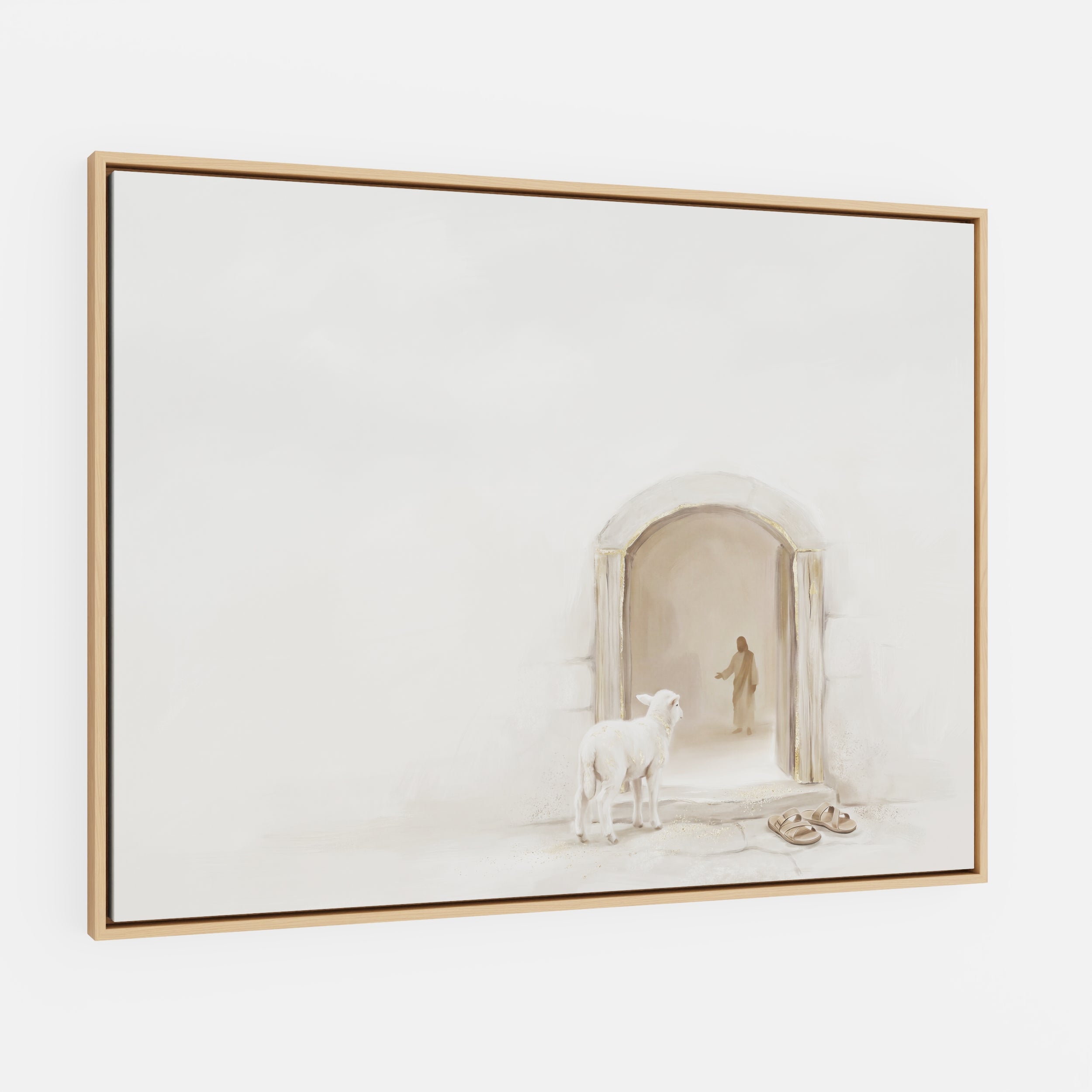 Lamb at the Threshold - Canvas