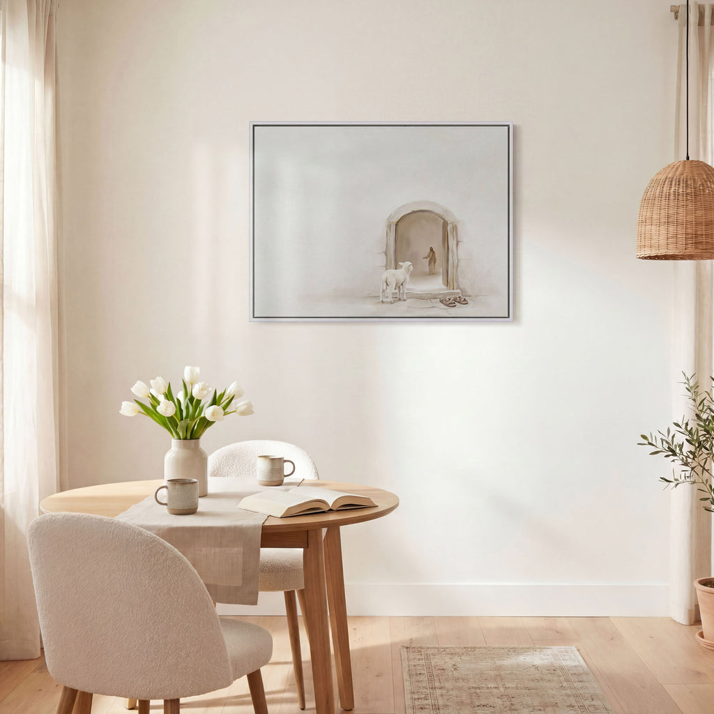 Lamb at the Threshold - Canvas