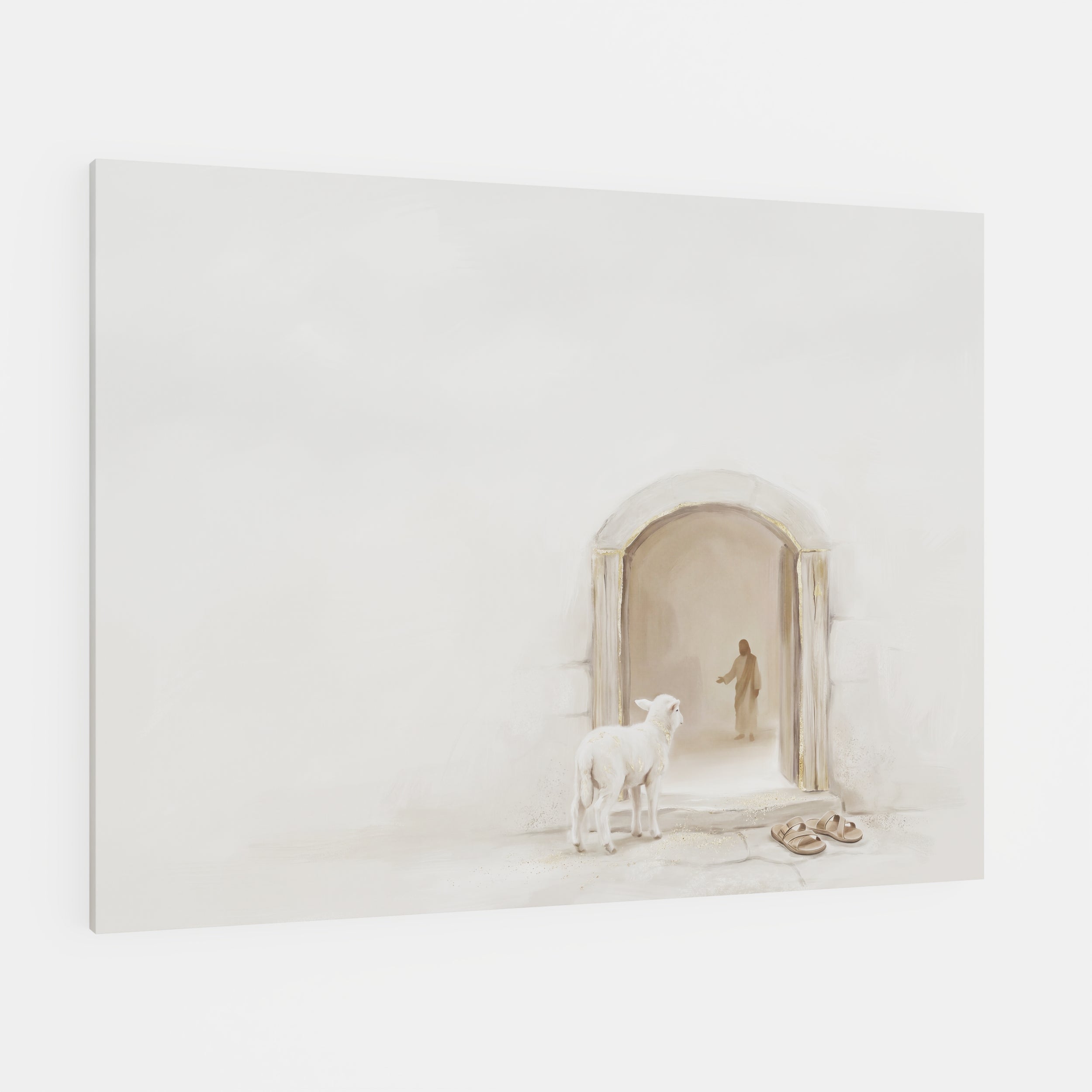 Lamb at the Threshold - Canvas