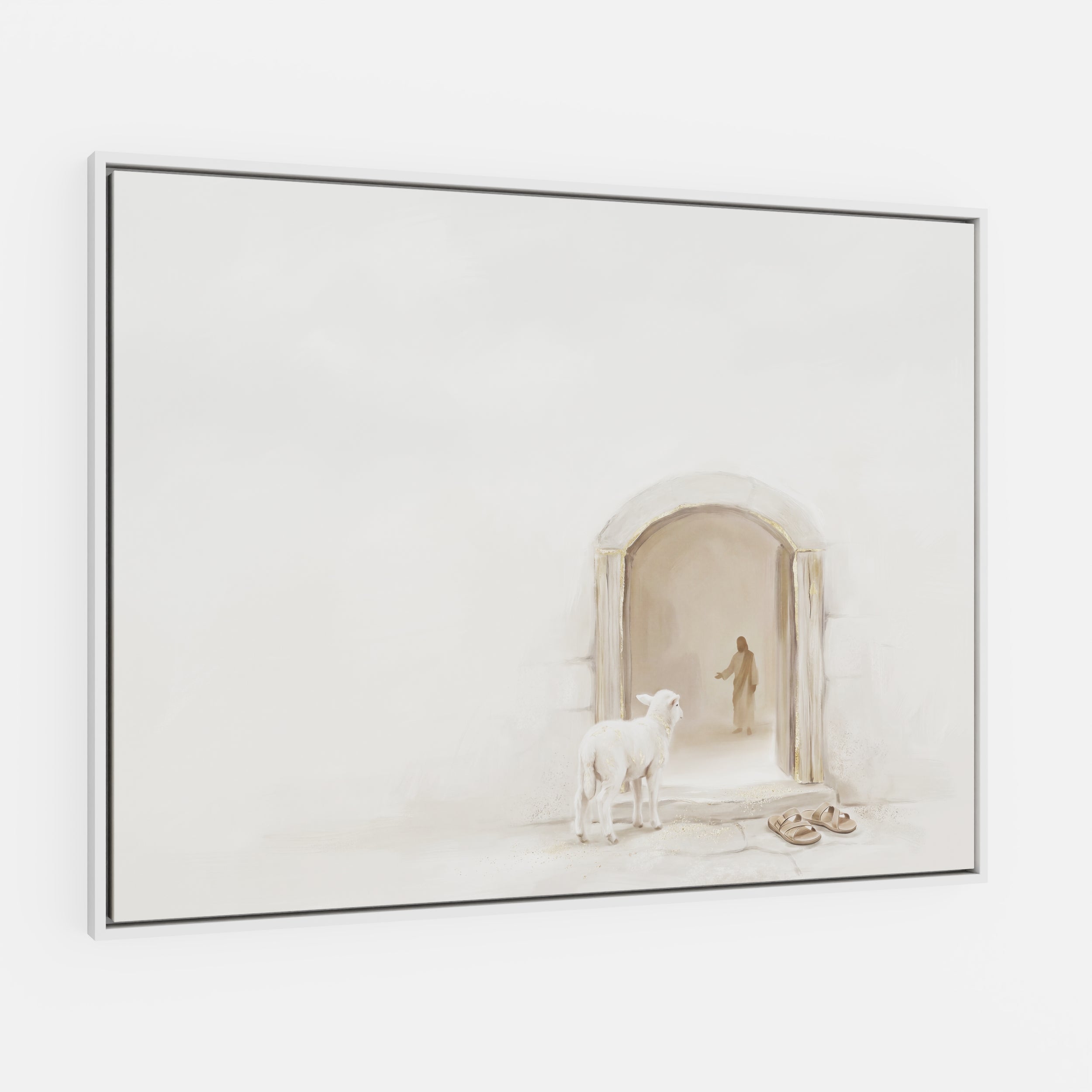 Lamb at the Threshold - Canvas