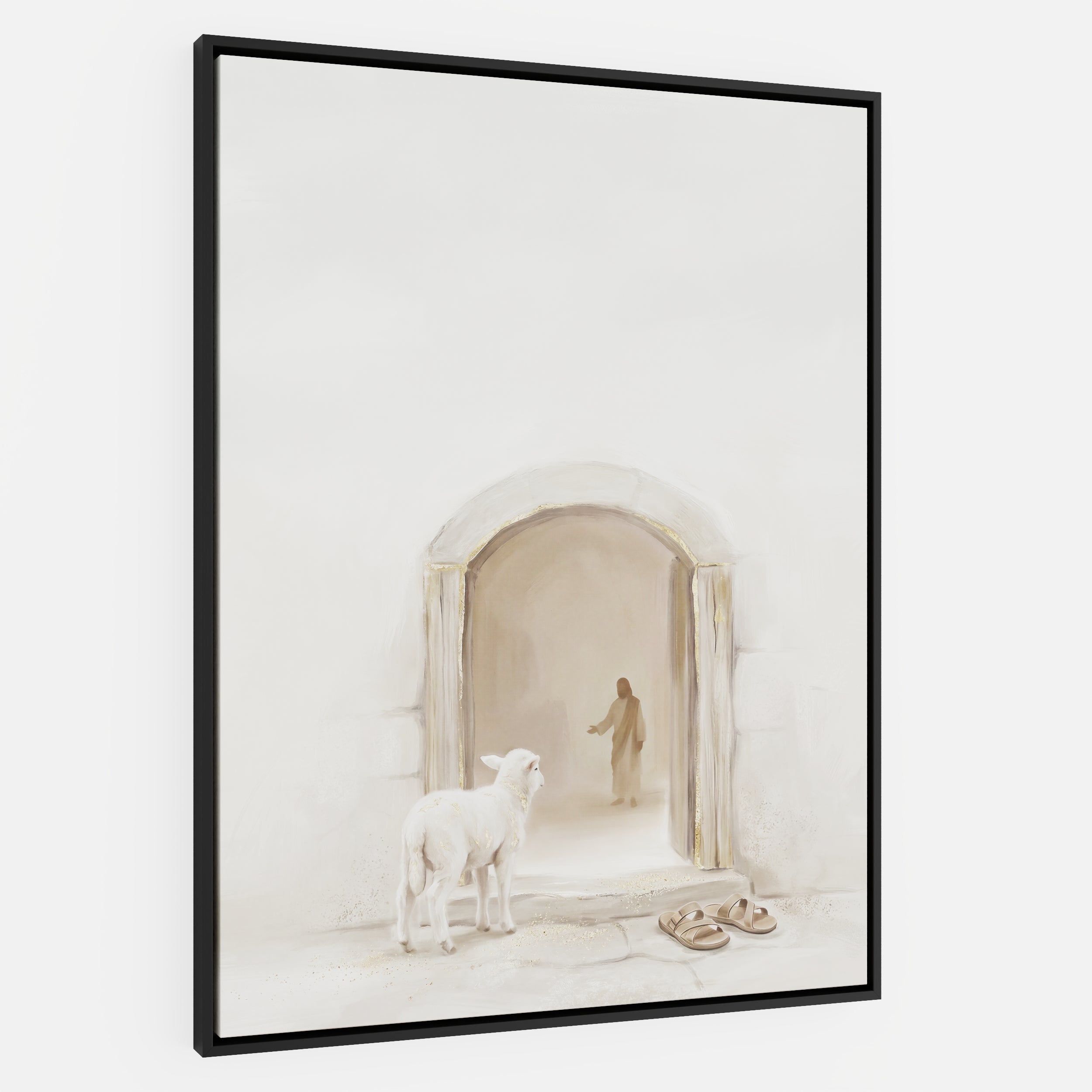 Lamb at the Threshold - Canvas