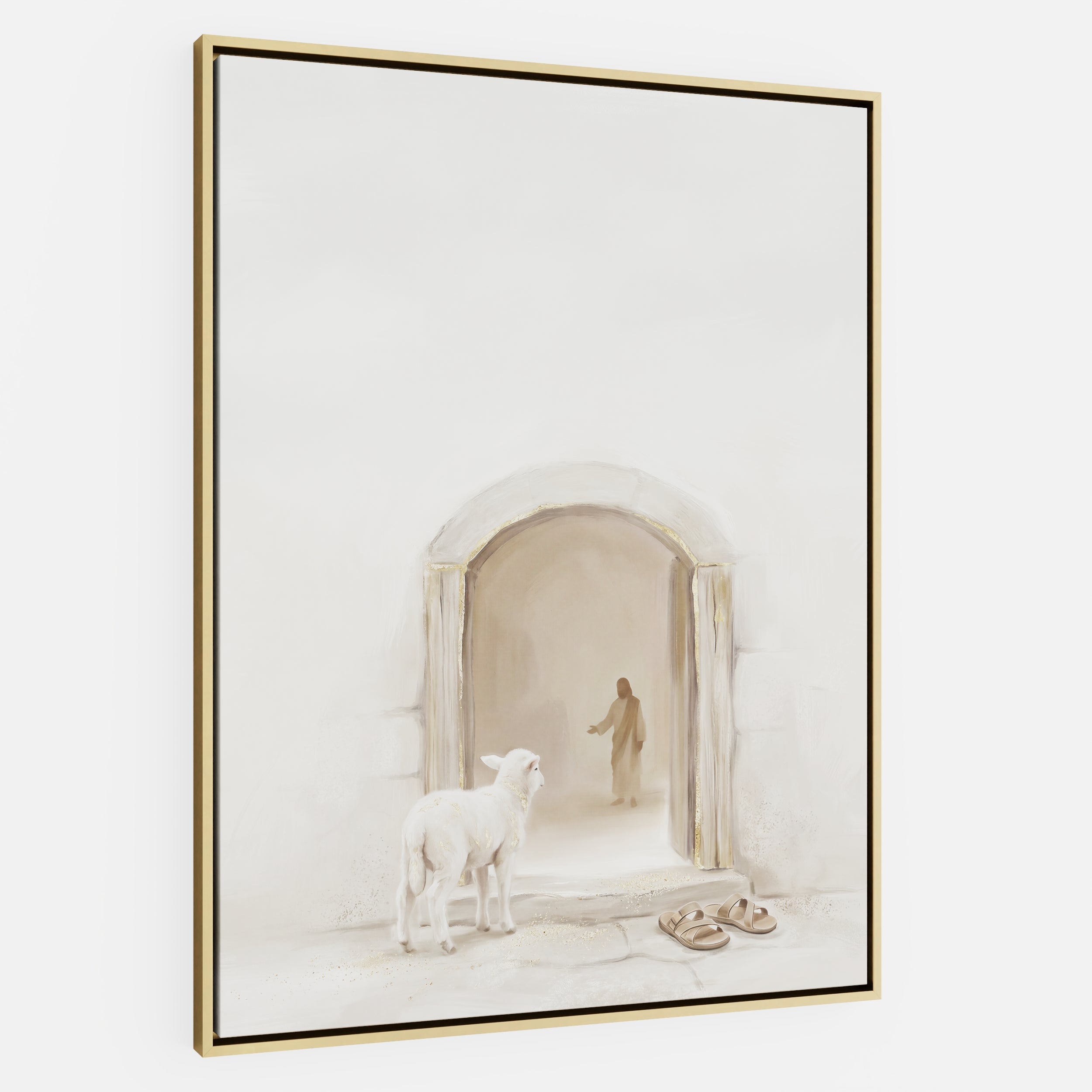 Lamb at the Threshold - Canvas