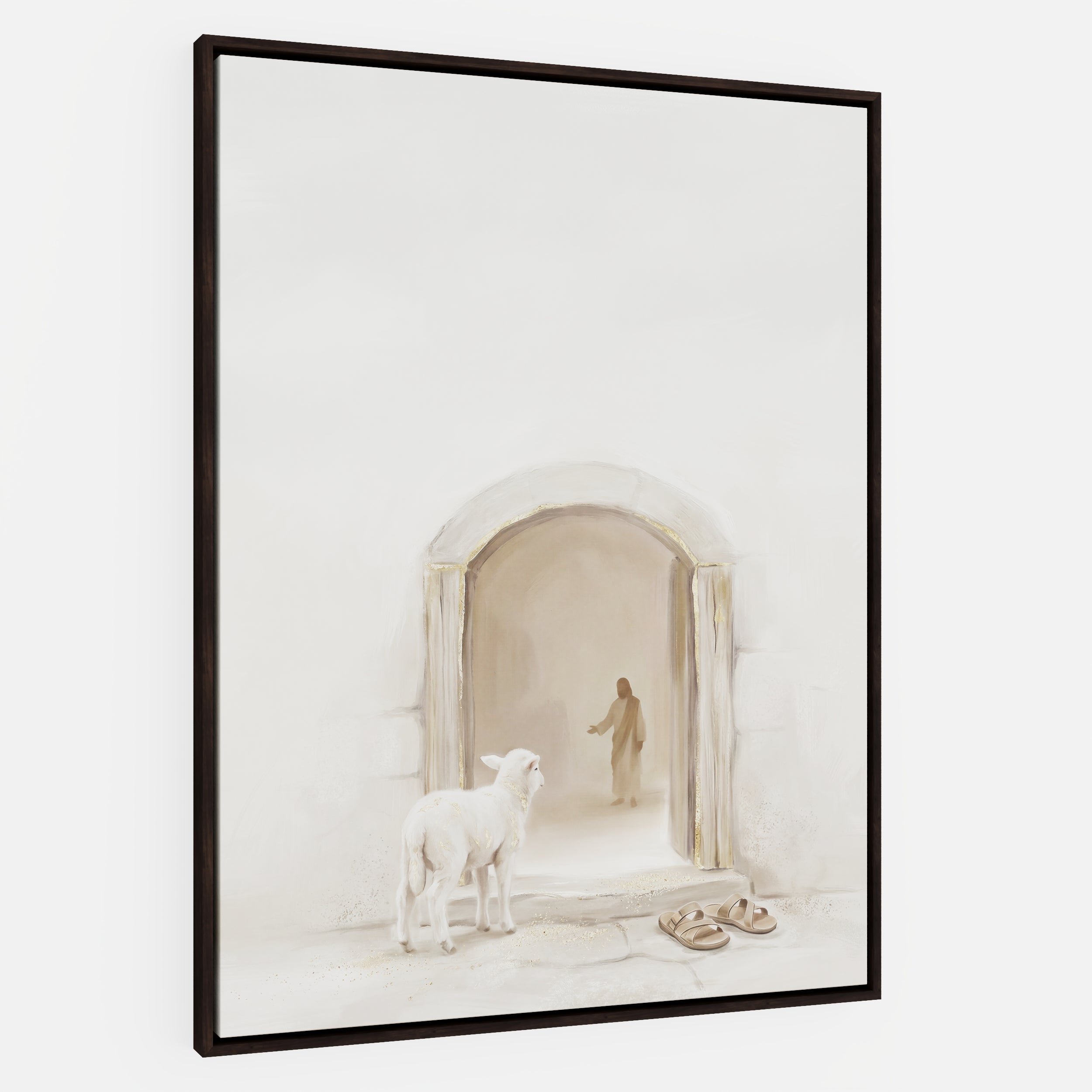 Lamb at the Threshold - Canvas