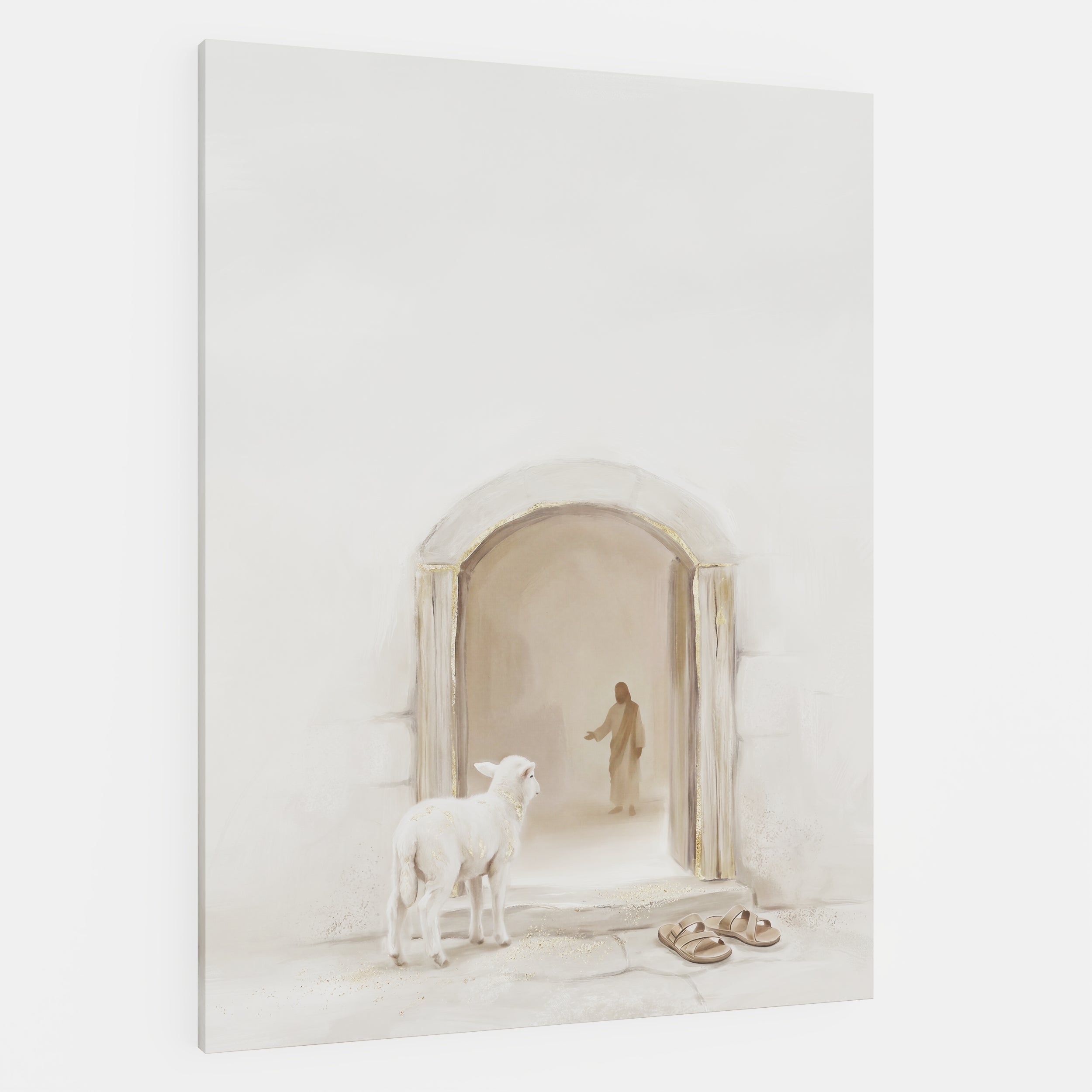 Lamb at the Threshold - Canvas