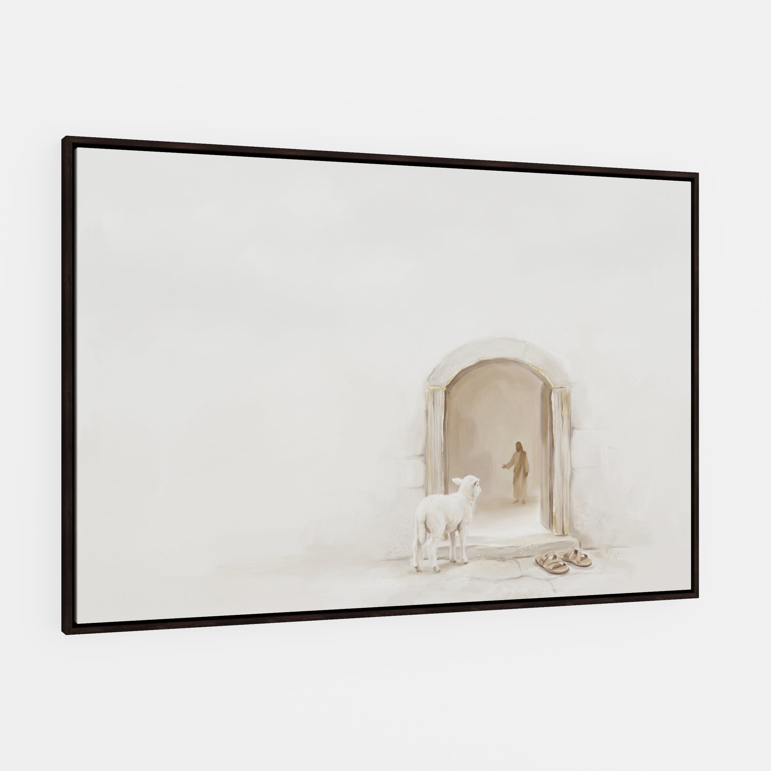 Lamb at the Threshold - Canvas