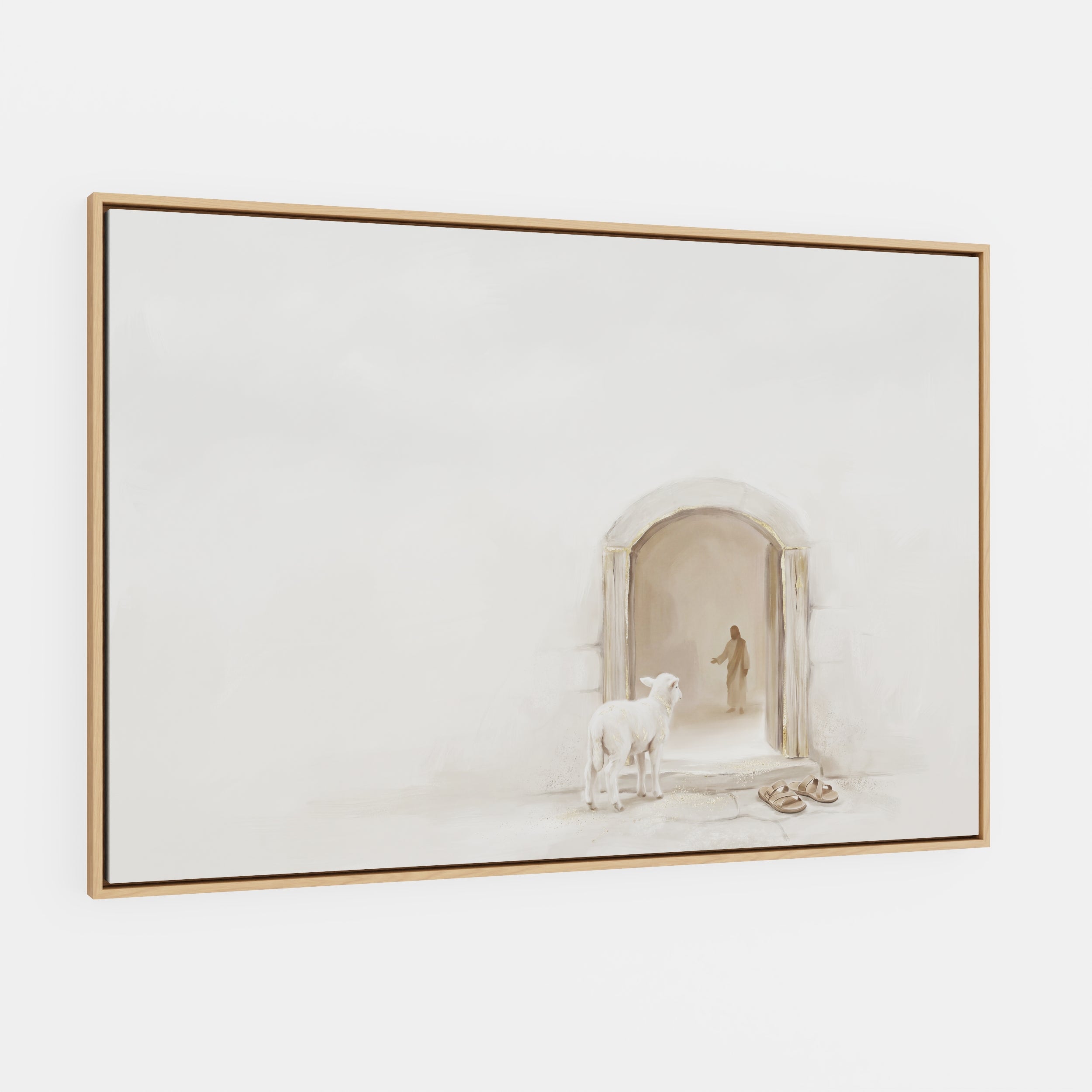 Lamb at the Threshold - Canvas