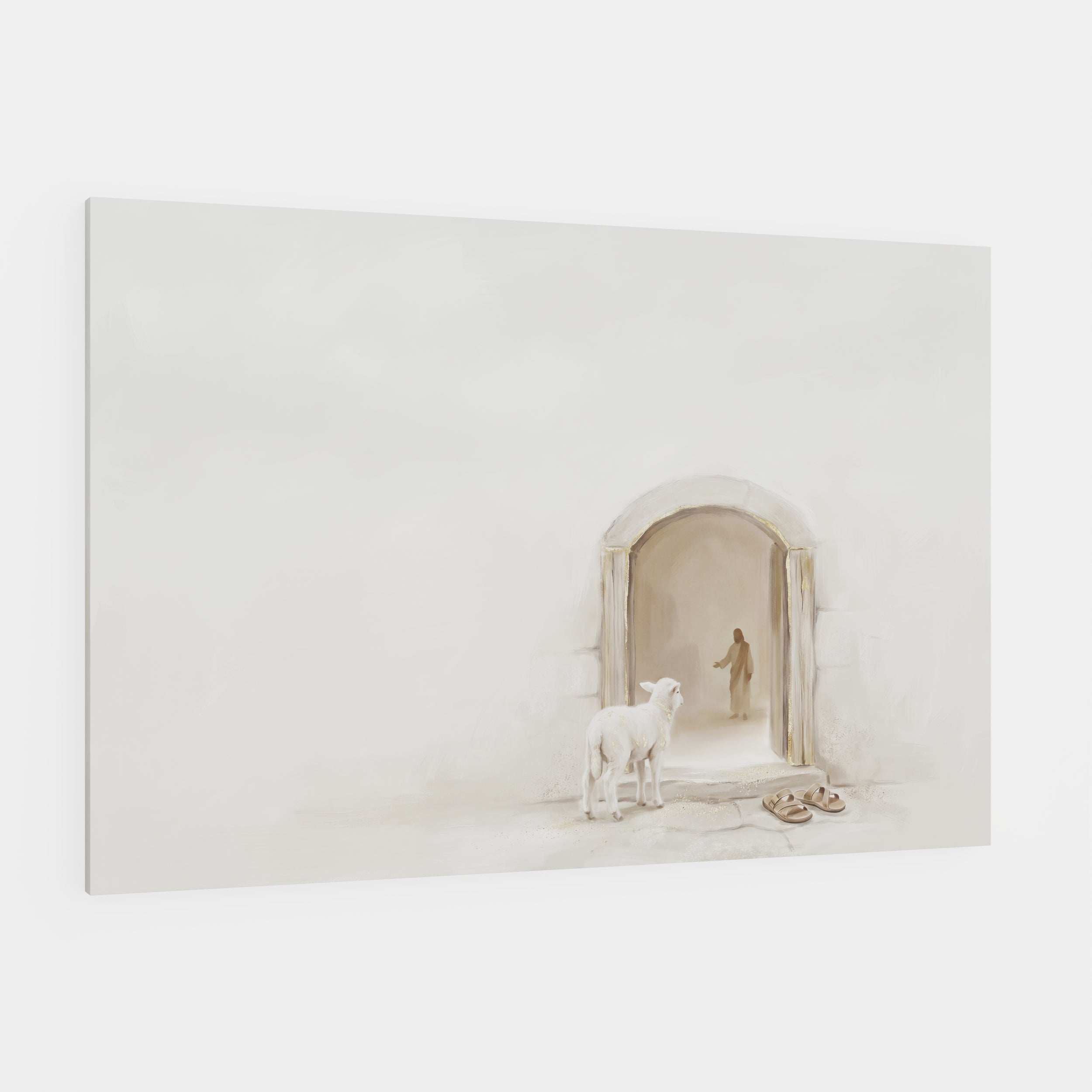 Lamb at the Threshold - Canvas