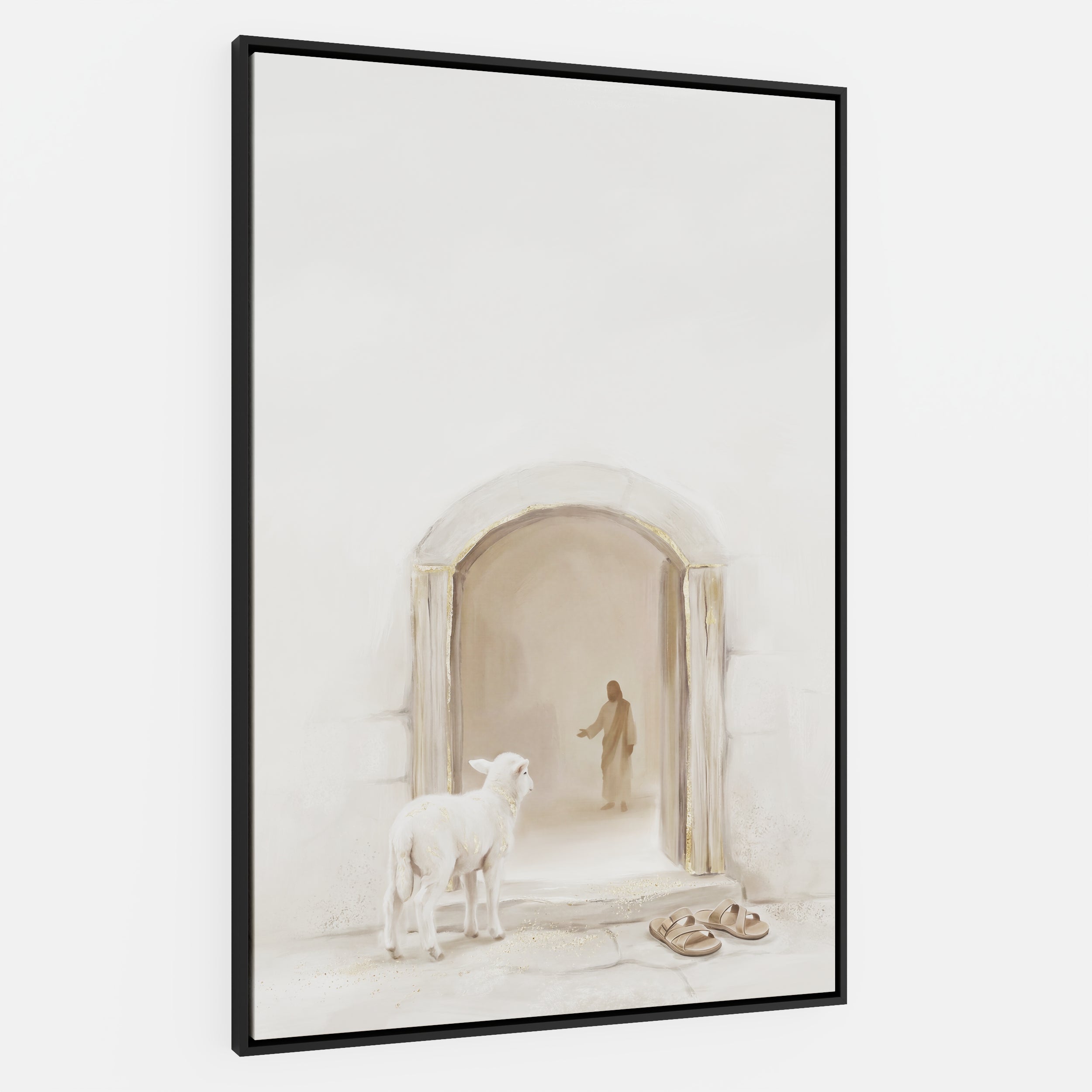 Lamb at the Threshold - Canvas