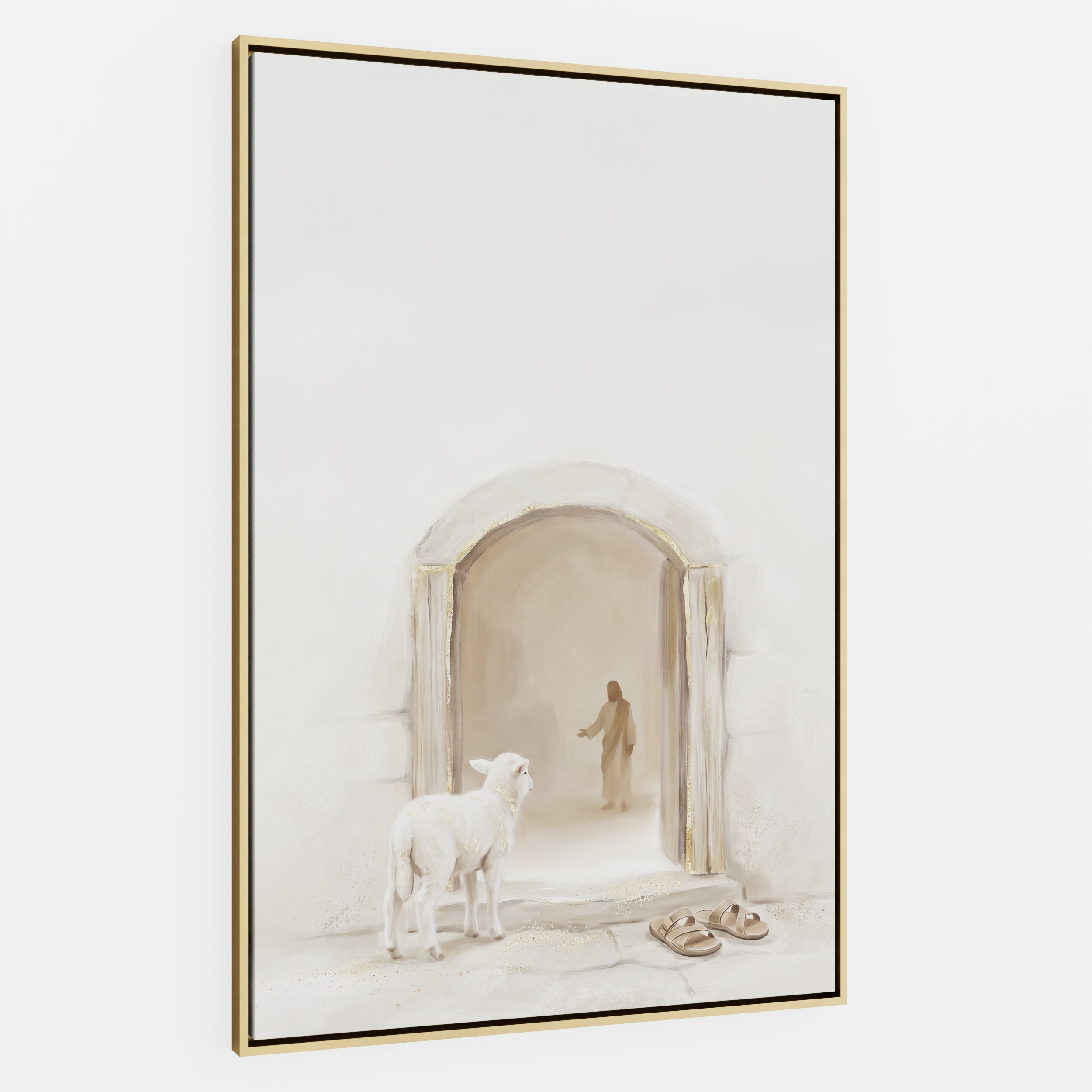 Lamb at the Threshold - Canvas