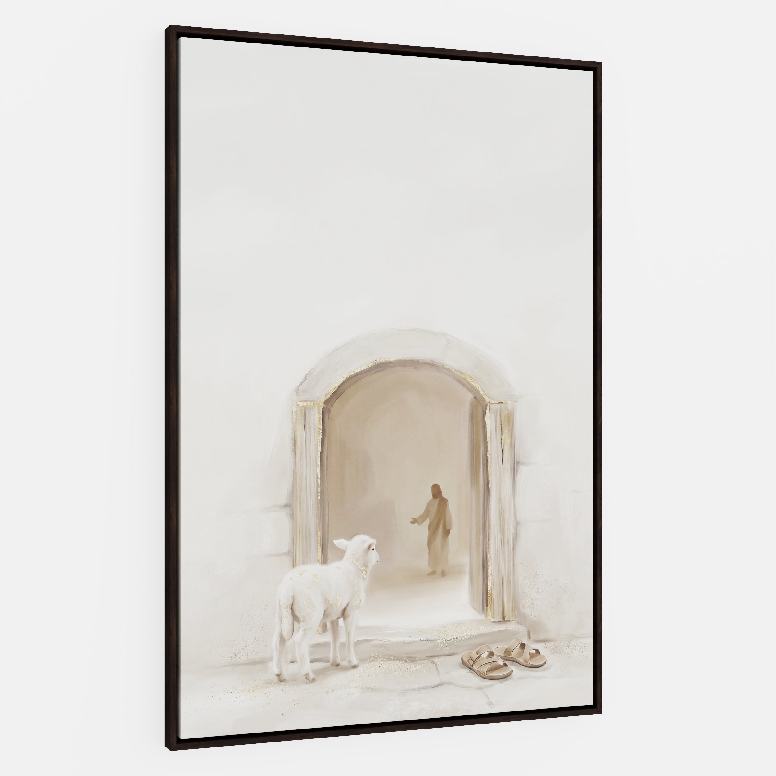Lamb at the Threshold - Canvas