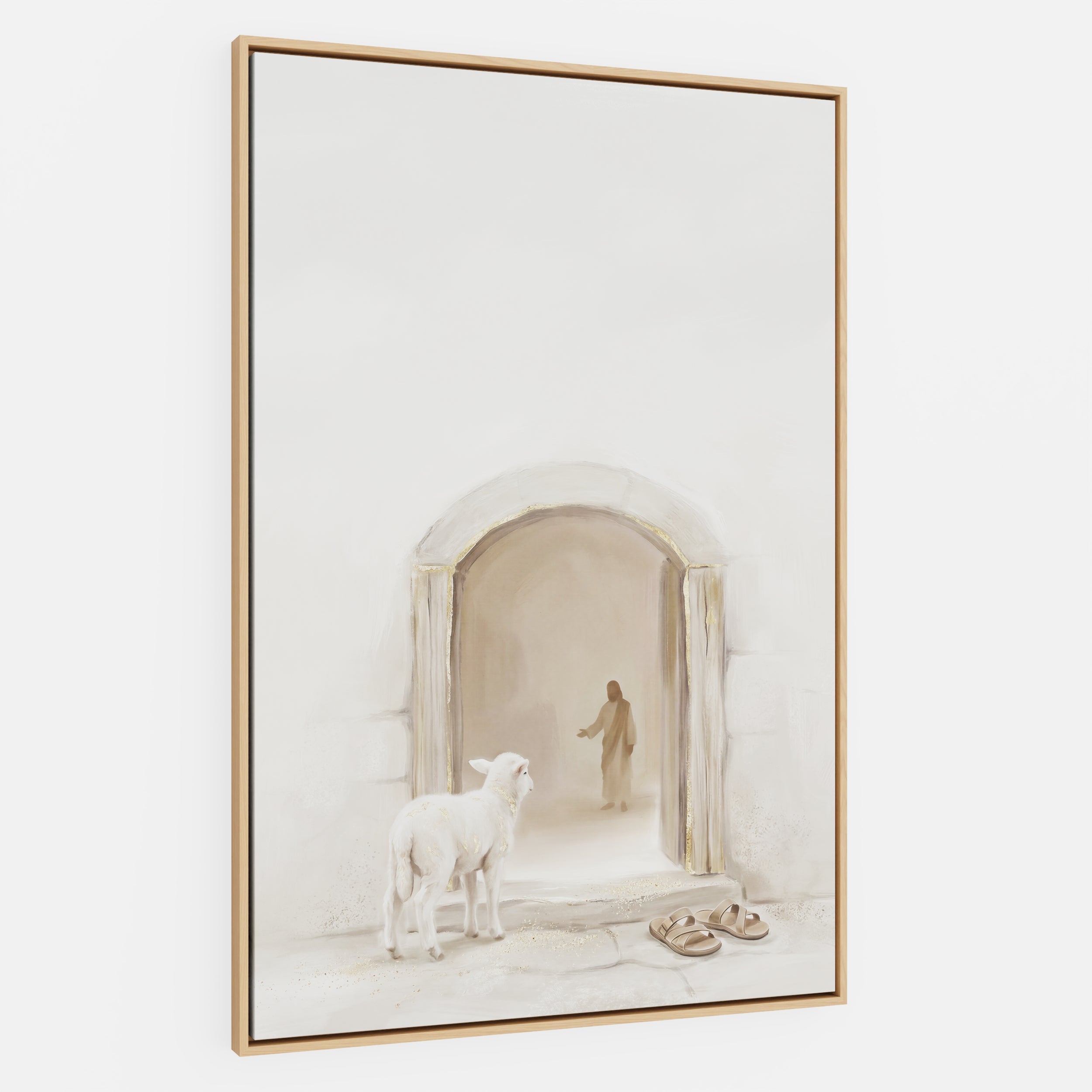 Lamb at the Threshold - Canvas