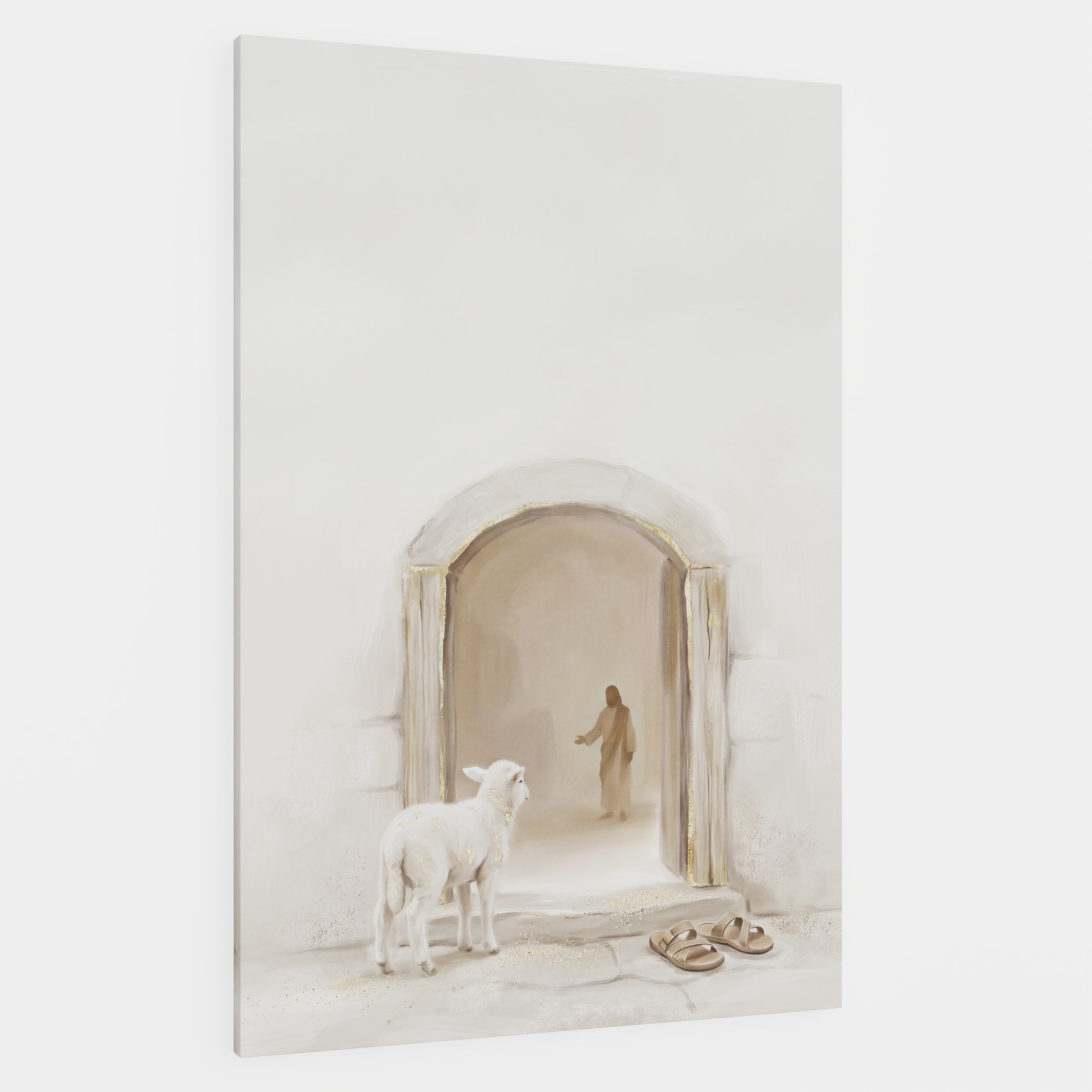 Lamb at the Threshold - Canvas