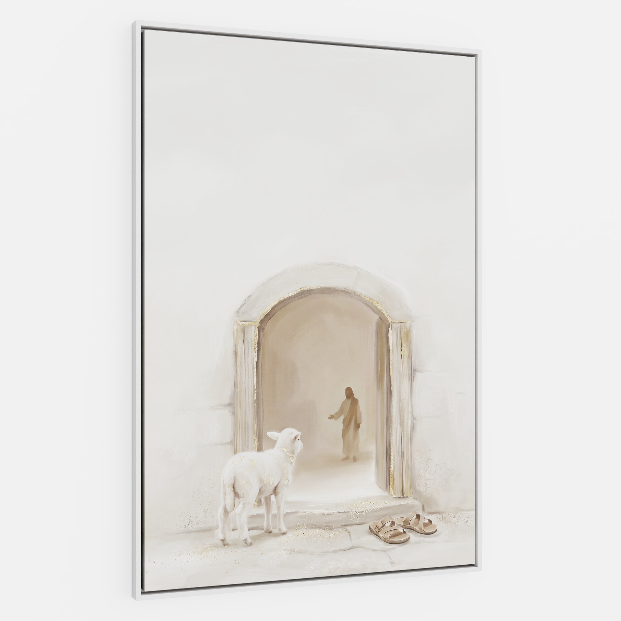 Lamb at the Threshold - Canvas