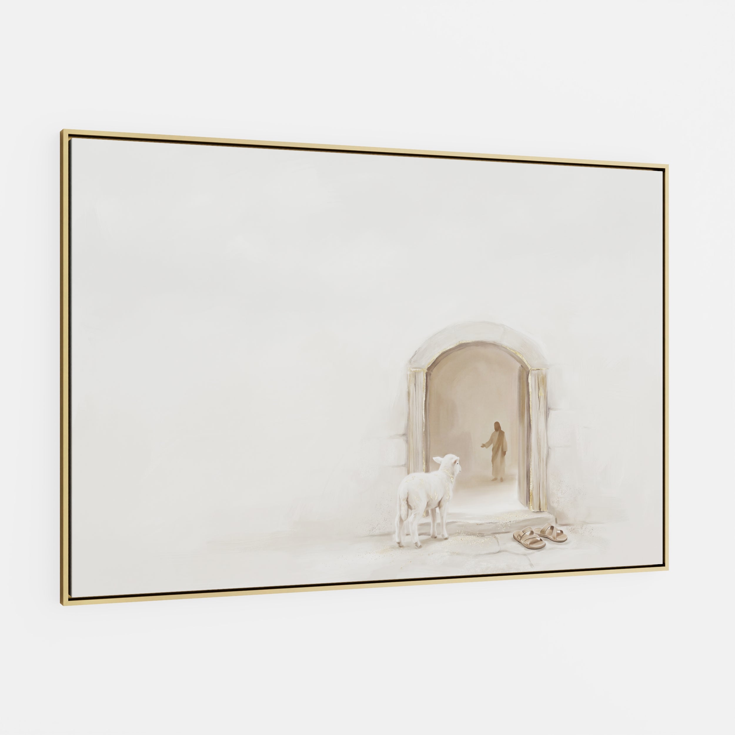 Lamb at the Threshold - Canvas