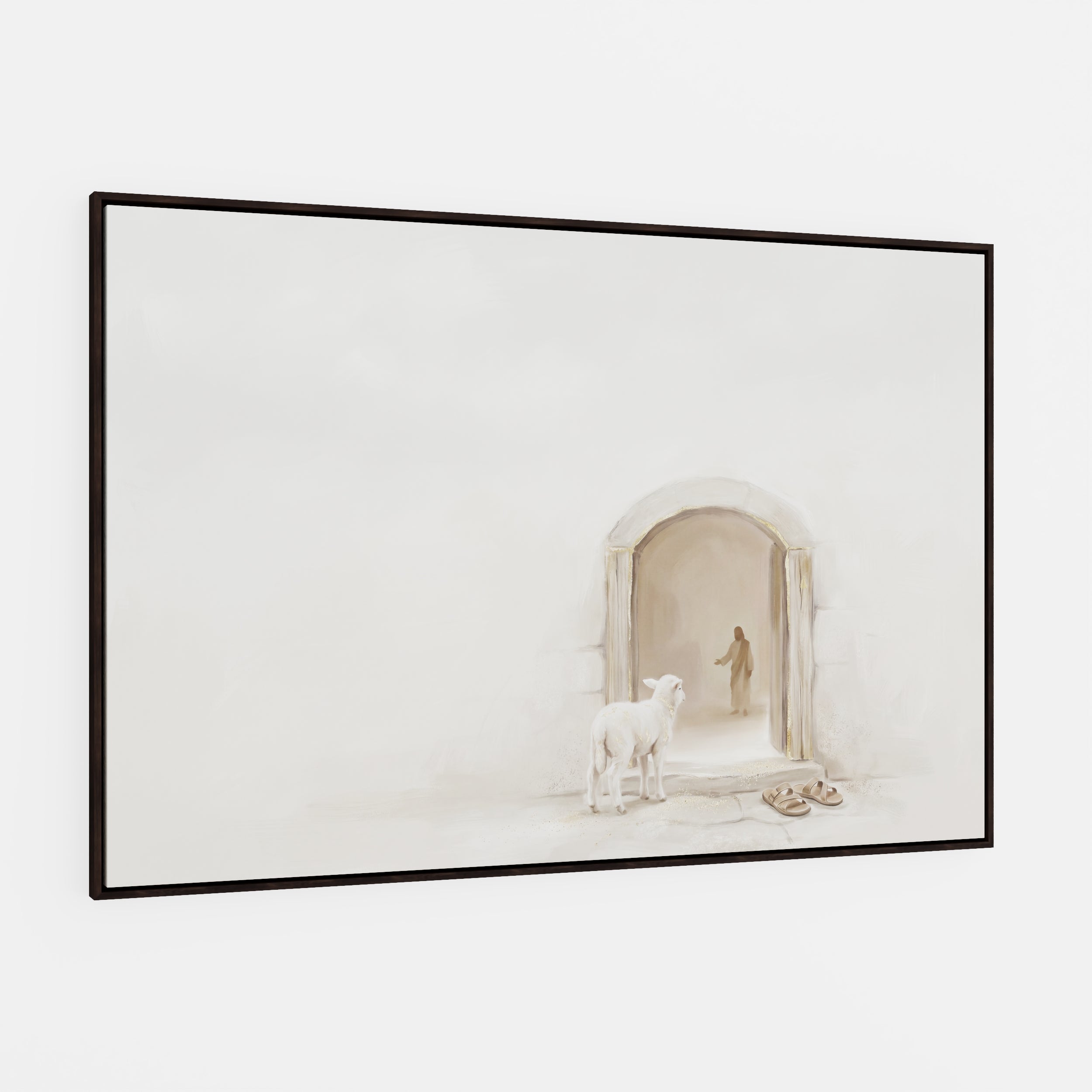 Lamb at the Threshold - Canvas