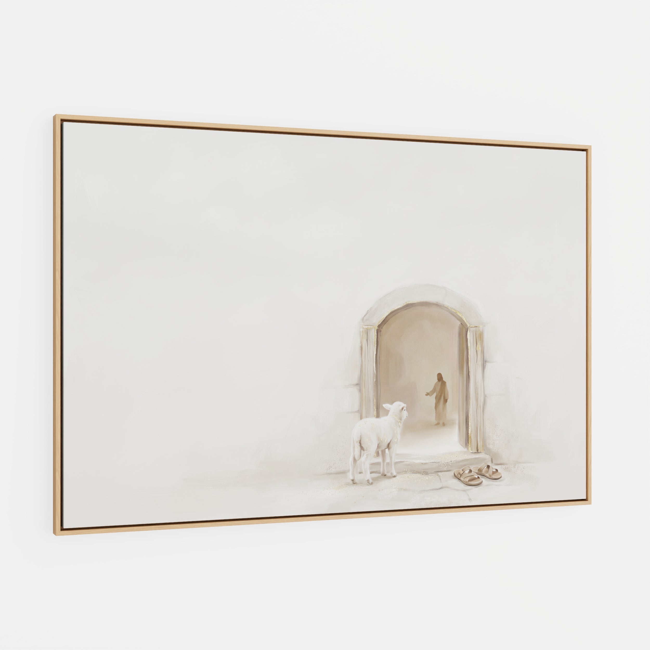 Lamb at the Threshold - Canvas