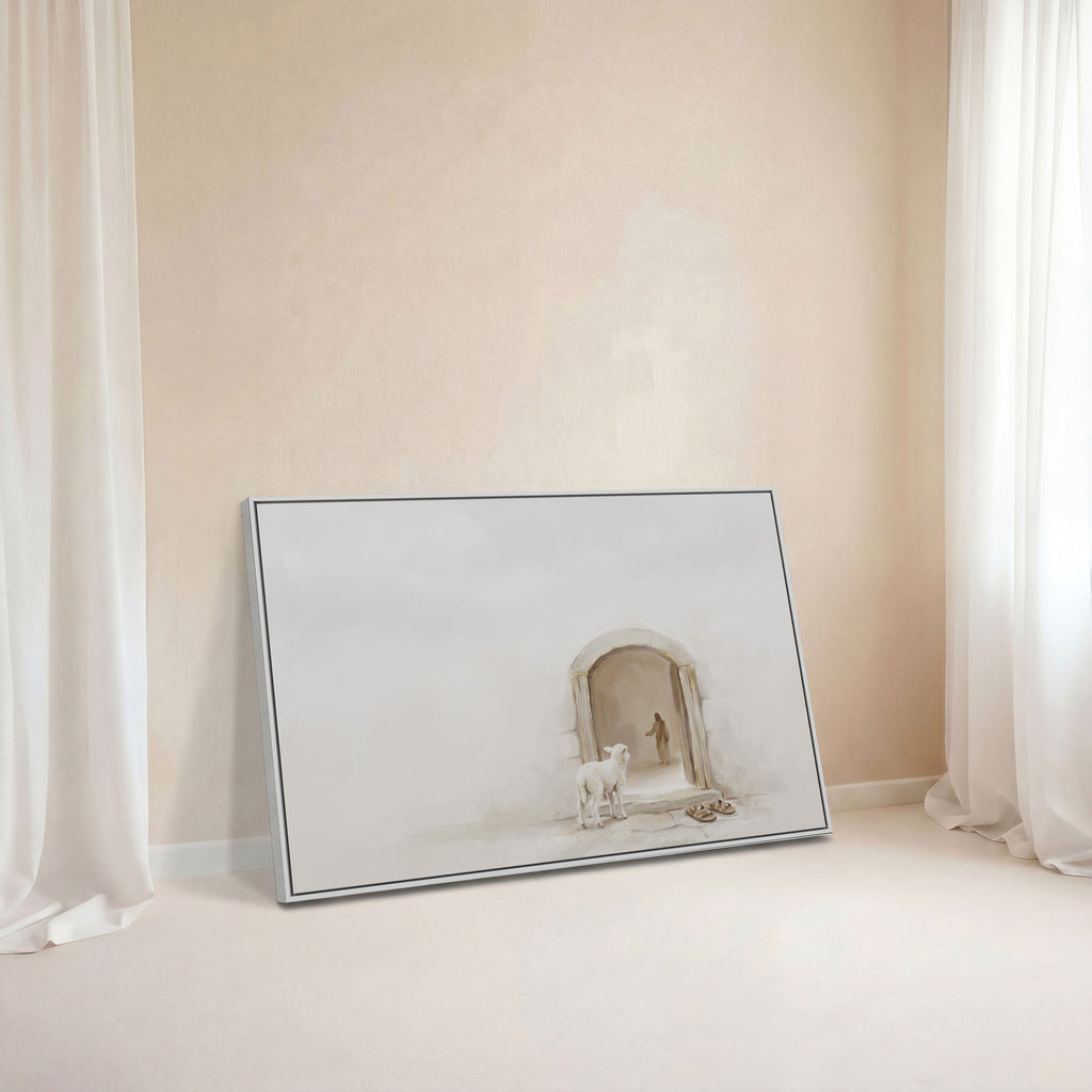 Lamb at the Threshold - Canvas