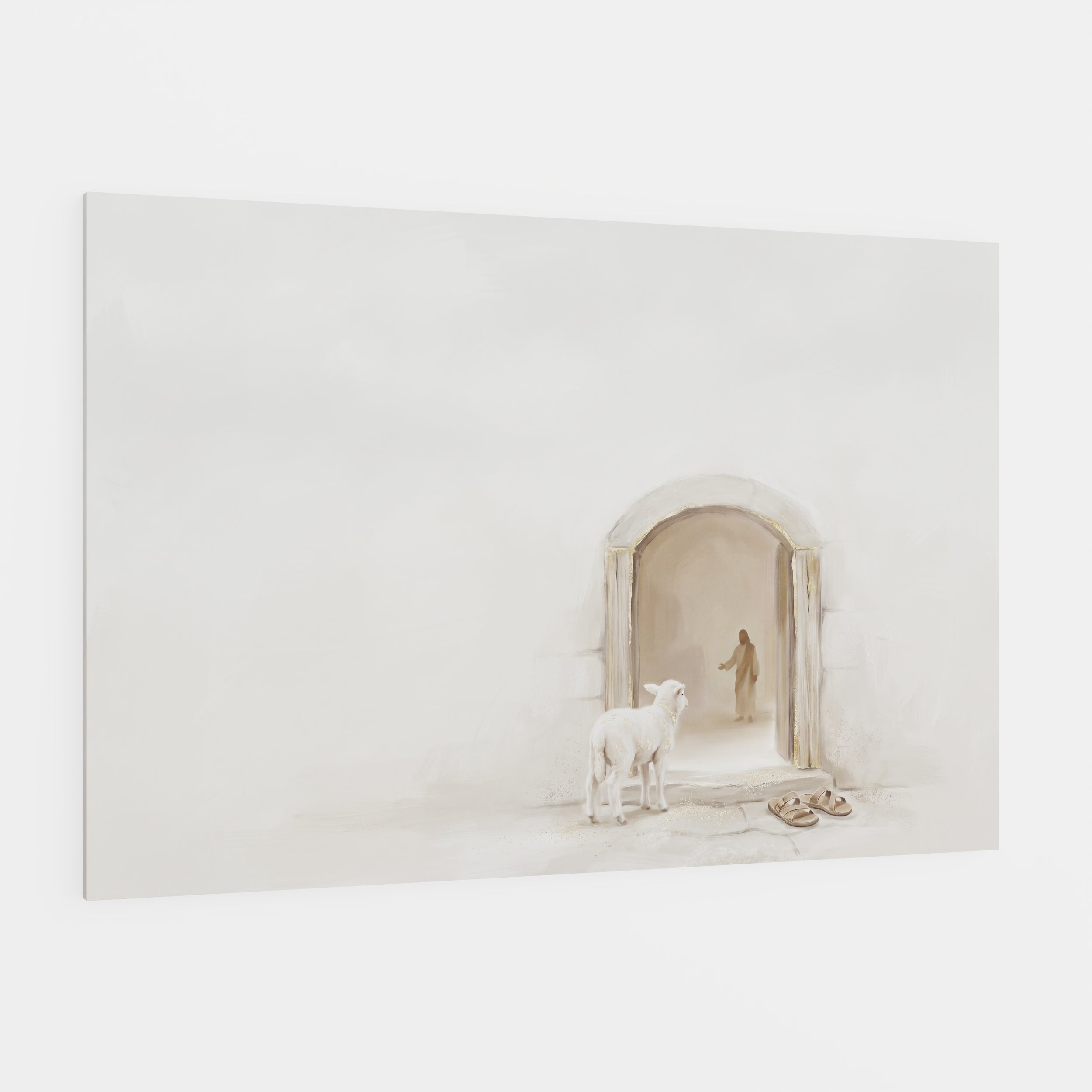 Lamb at the Threshold - Canvas