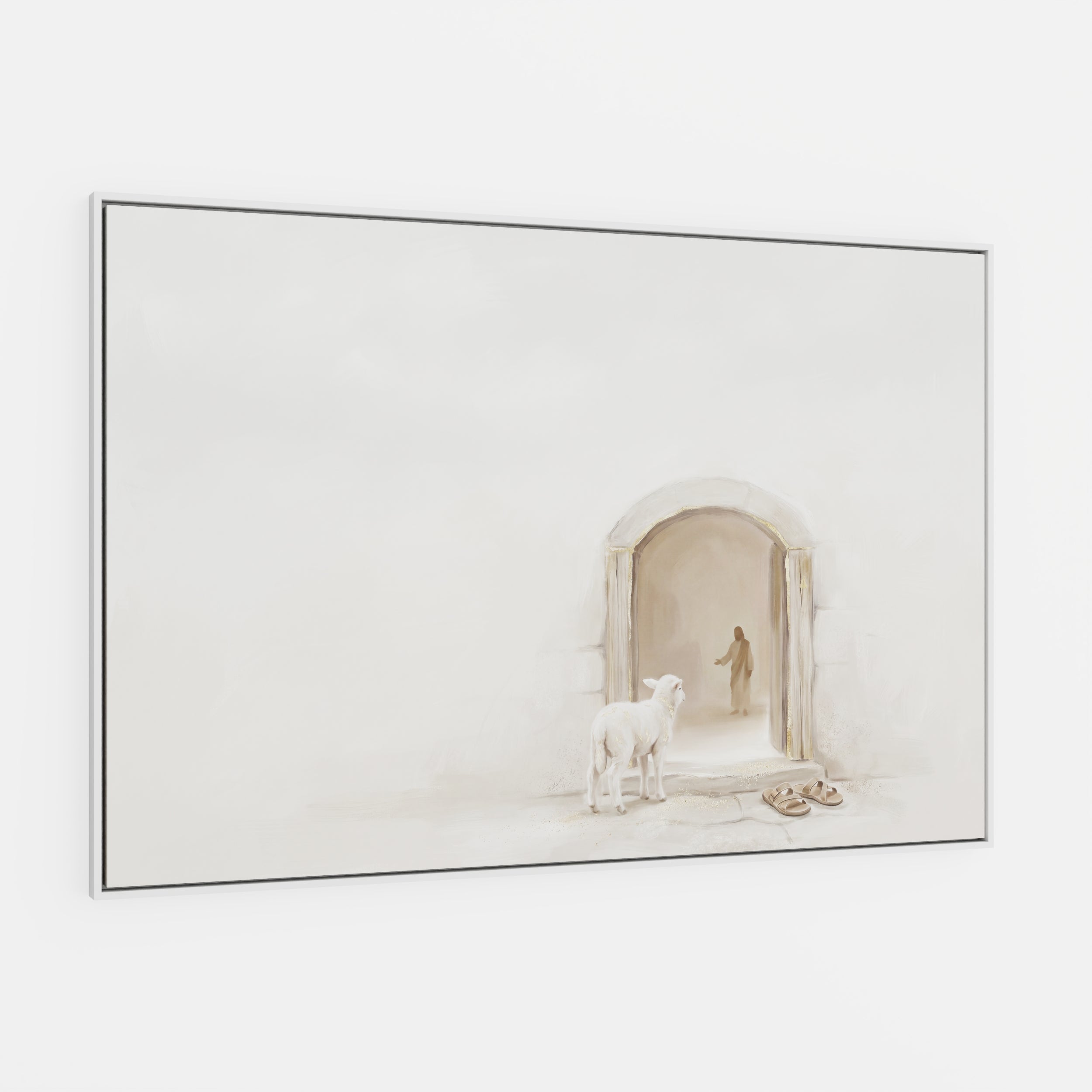Lamb at the Threshold - Canvas