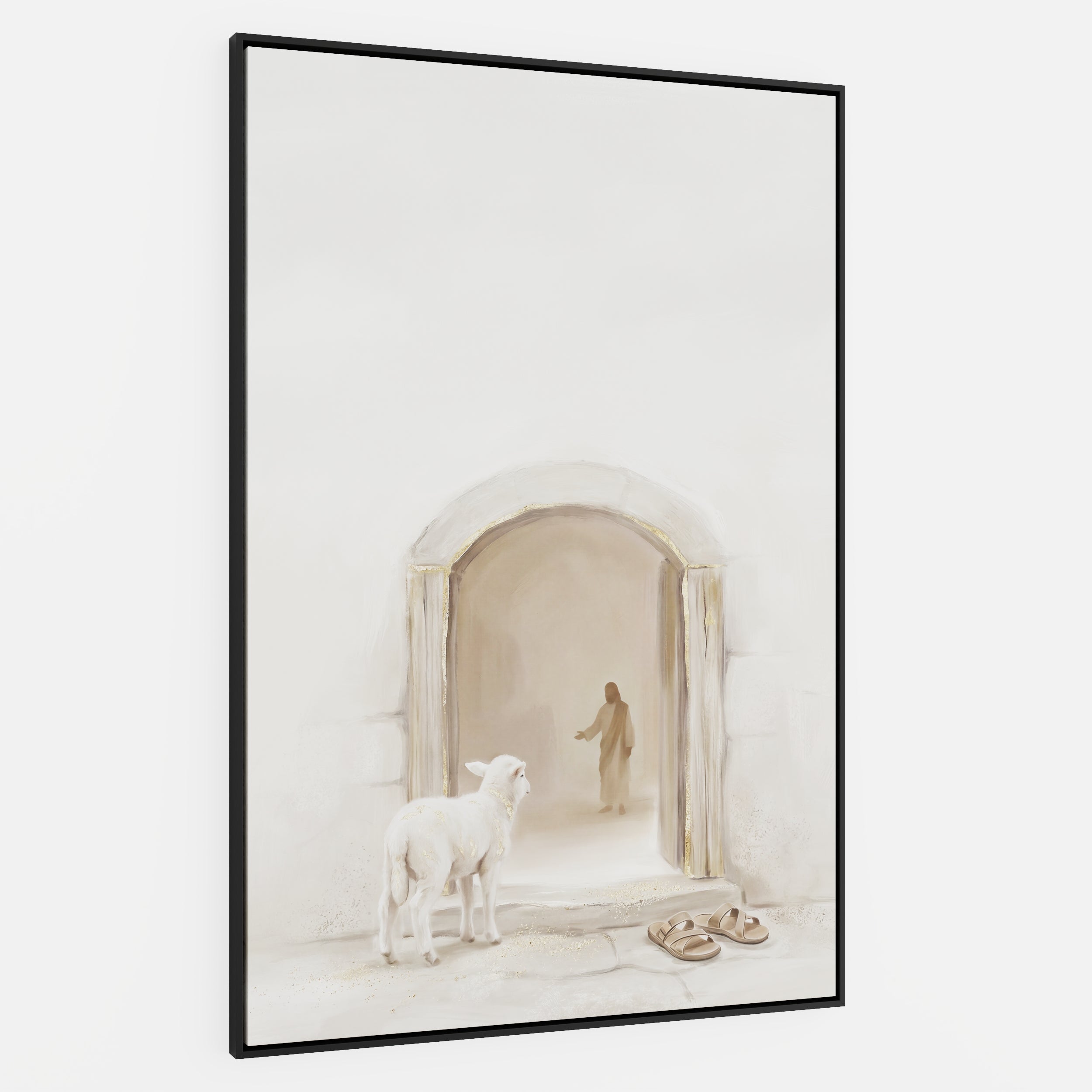 Lamb at the Threshold - Canvas