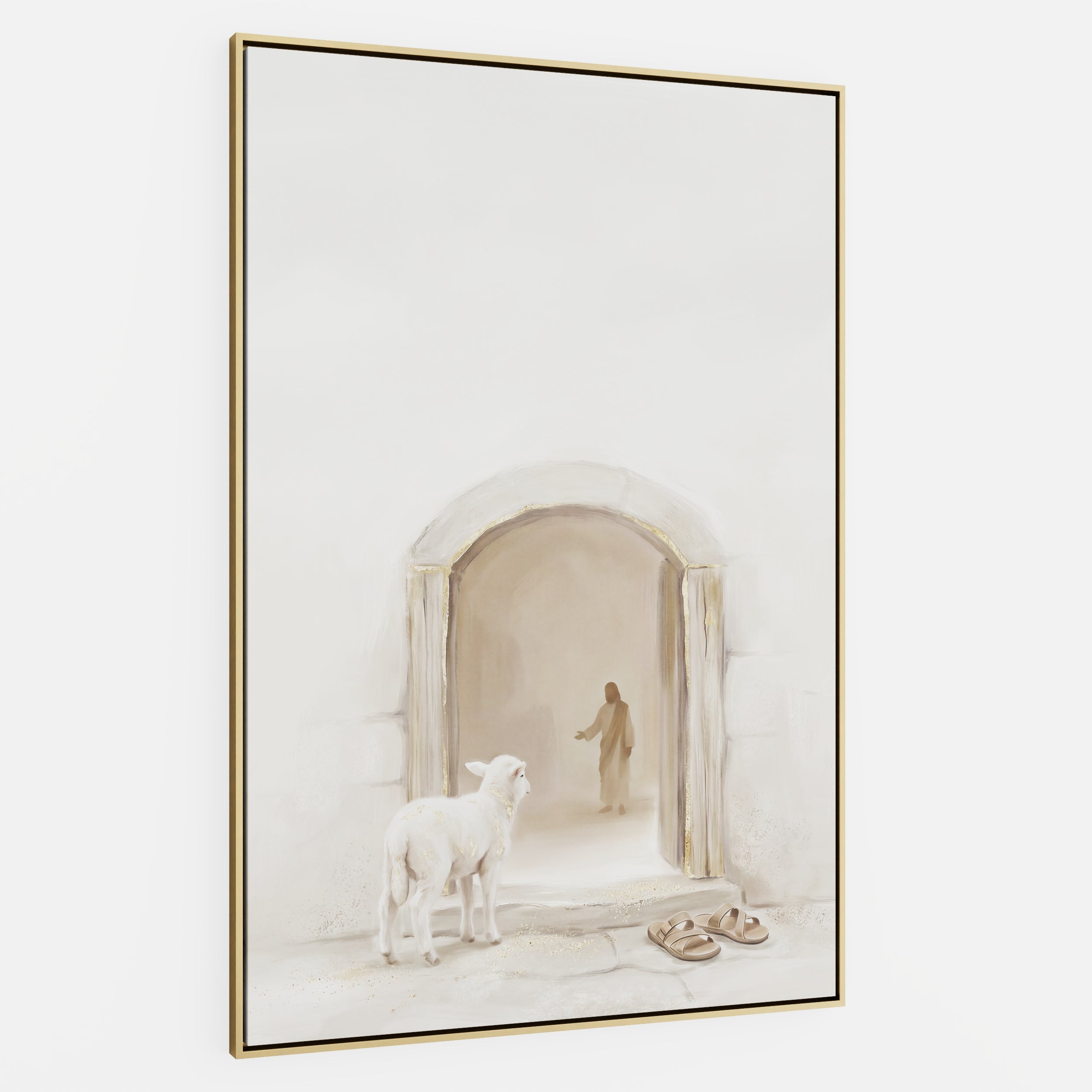 Lamb at the Threshold - Canvas