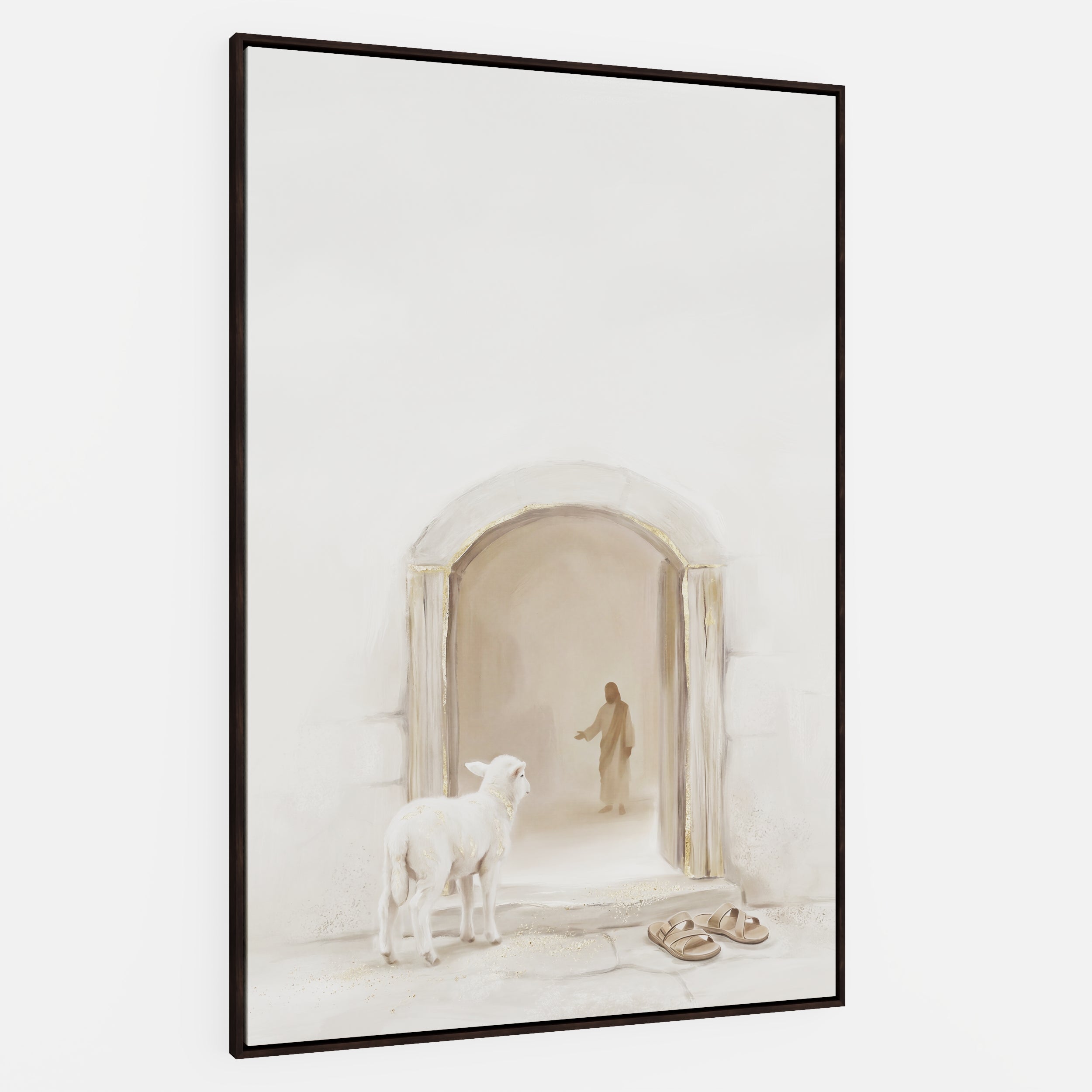 Lamb at the Threshold - Canvas