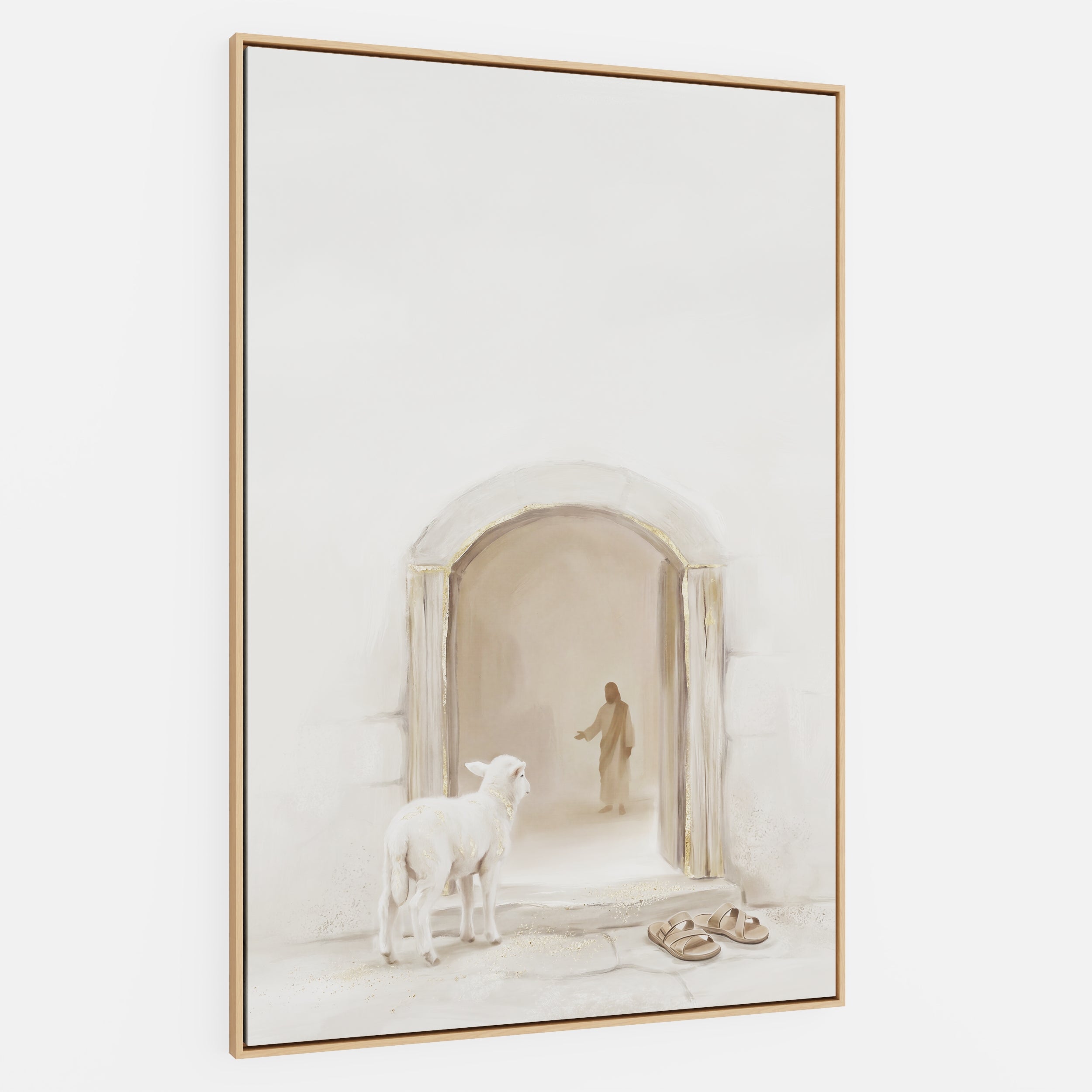 Lamb at the Threshold - Canvas
