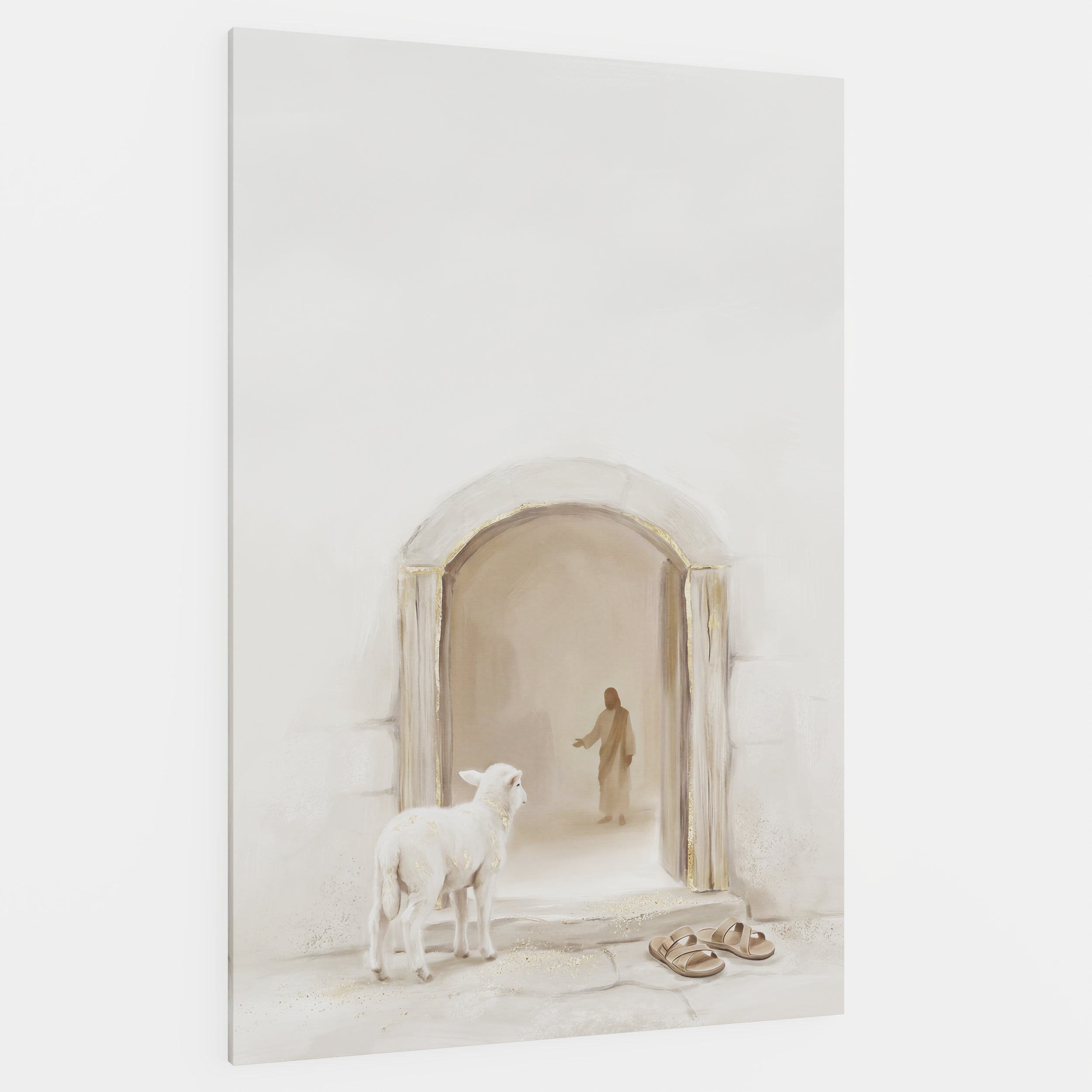 Lamb at the Threshold - Canvas