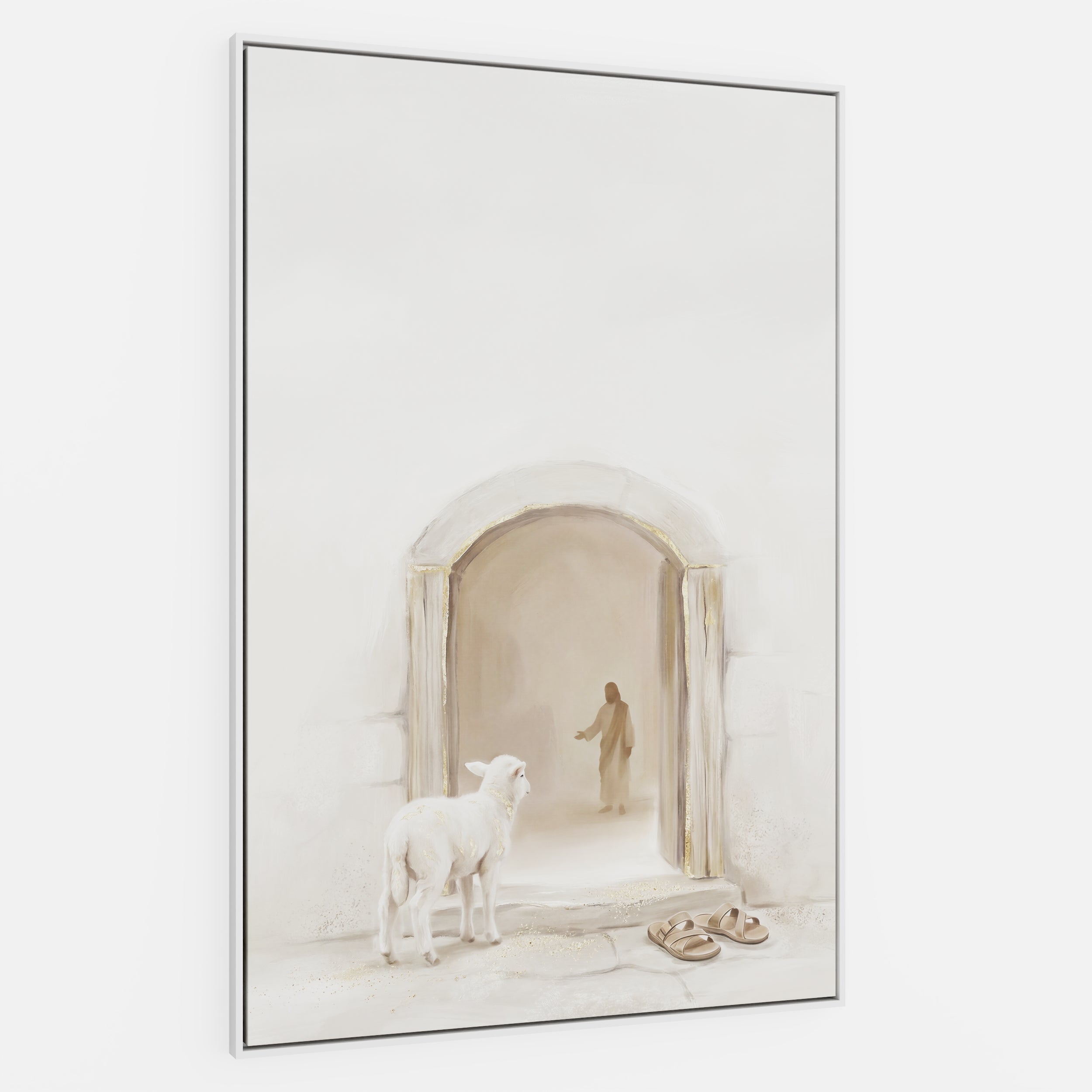 Lamb at the Threshold - Canvas