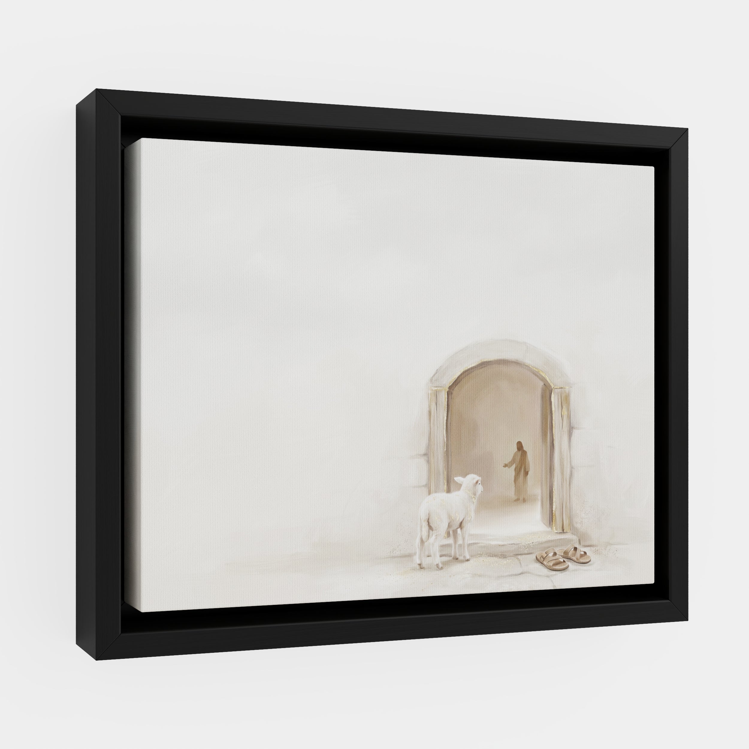 Lamb at the Threshold - Canvas