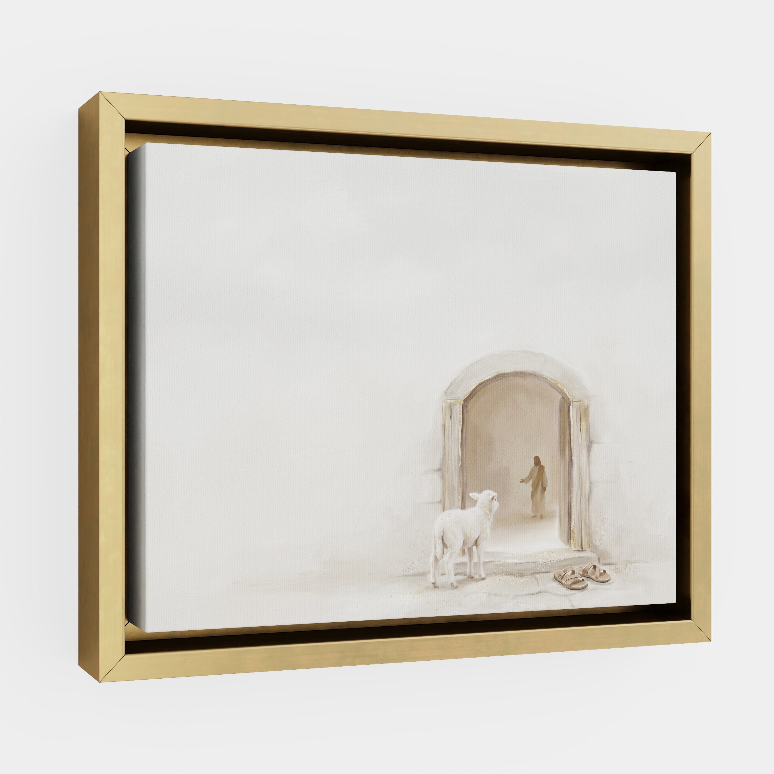 Lamb at the Threshold - Canvas