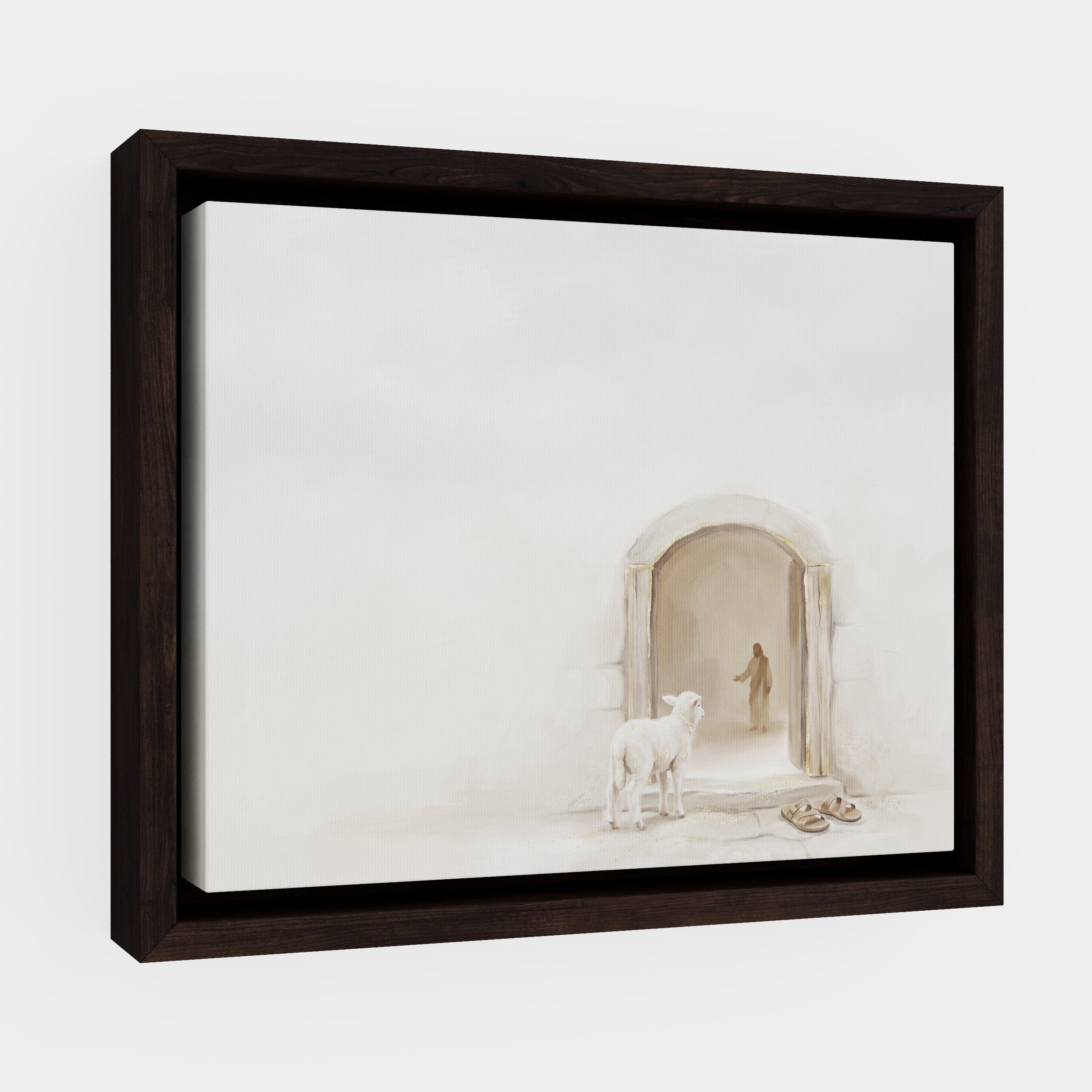 Lamb at the Threshold - Canvas