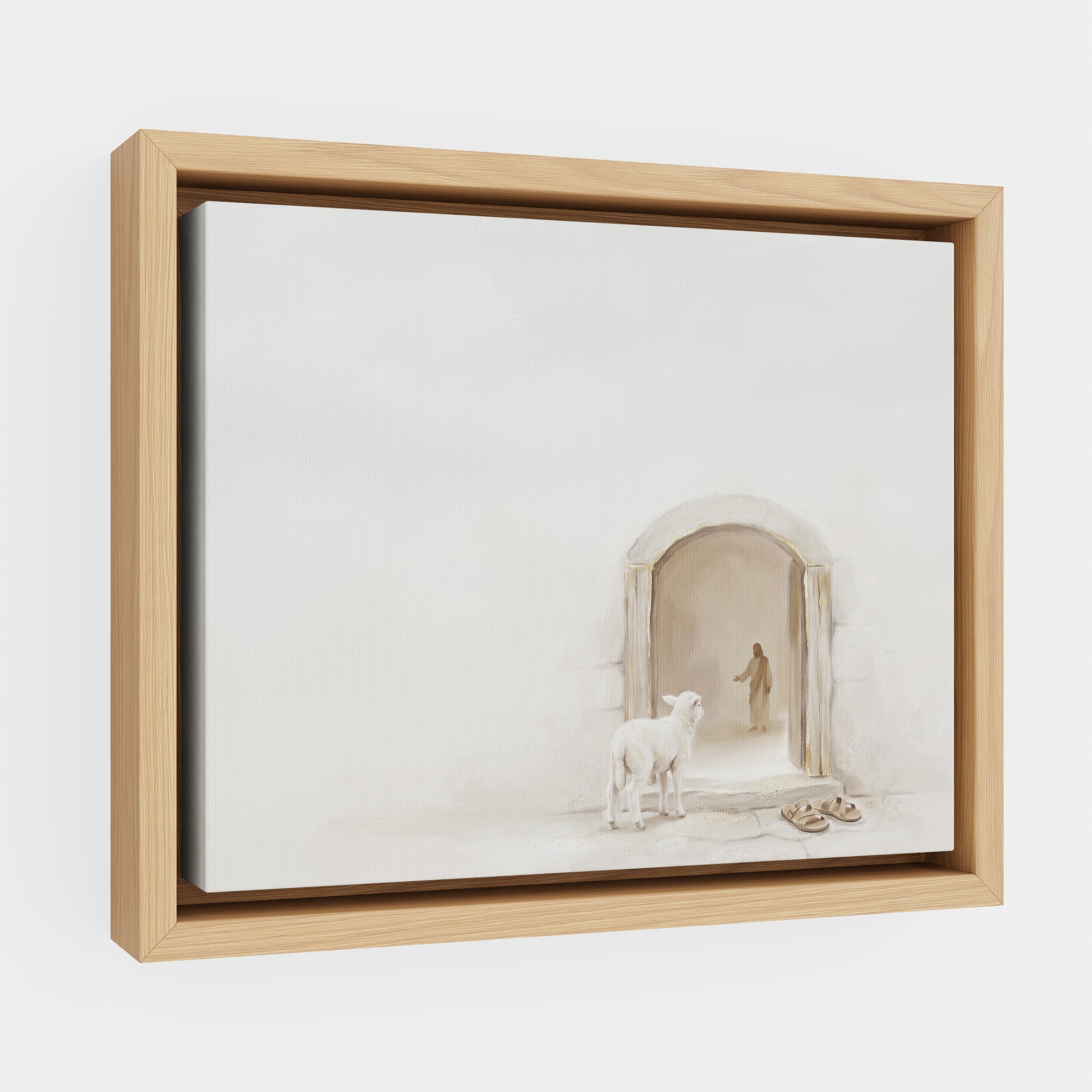 Lamb at the Threshold - Canvas