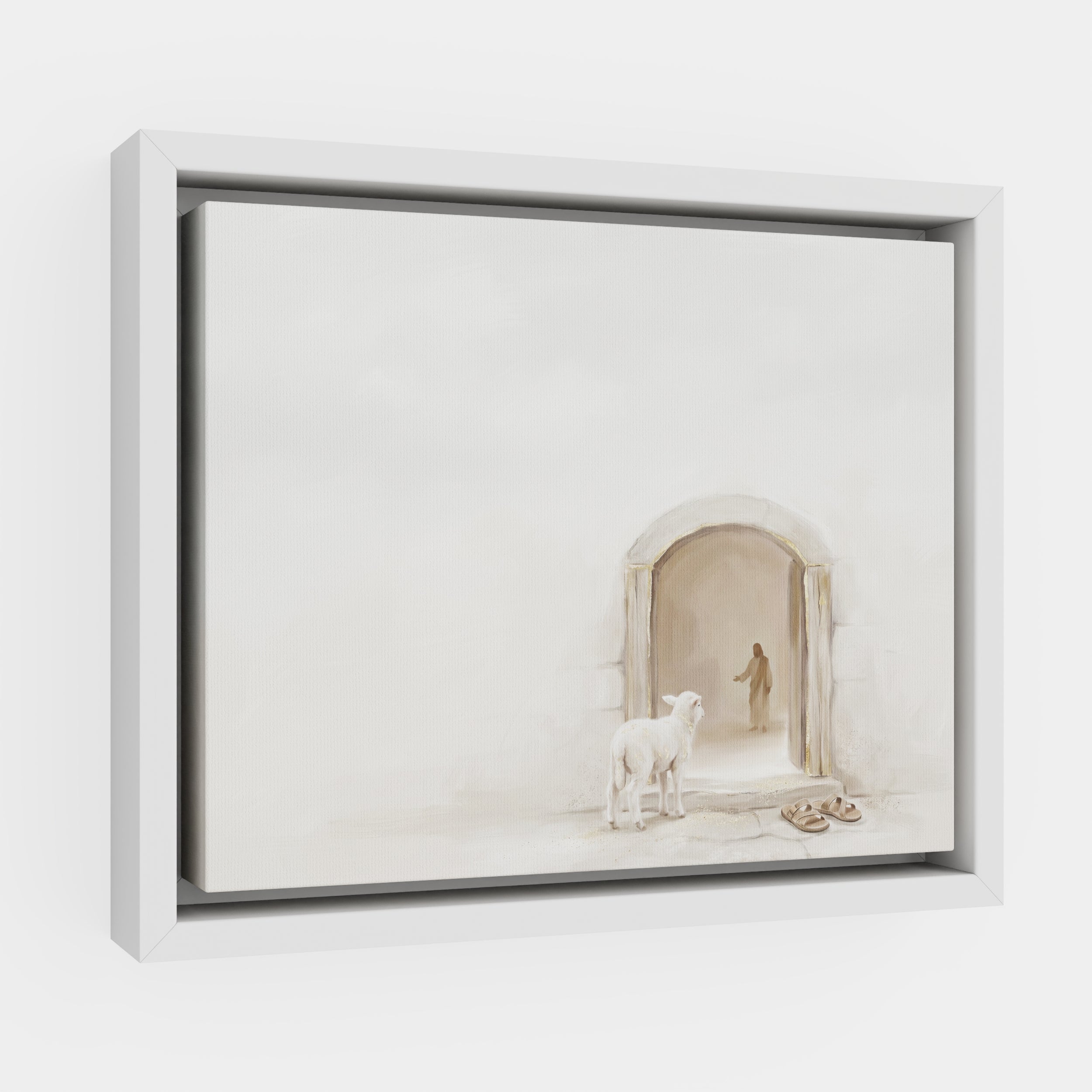 Lamb at the Threshold - Canvas